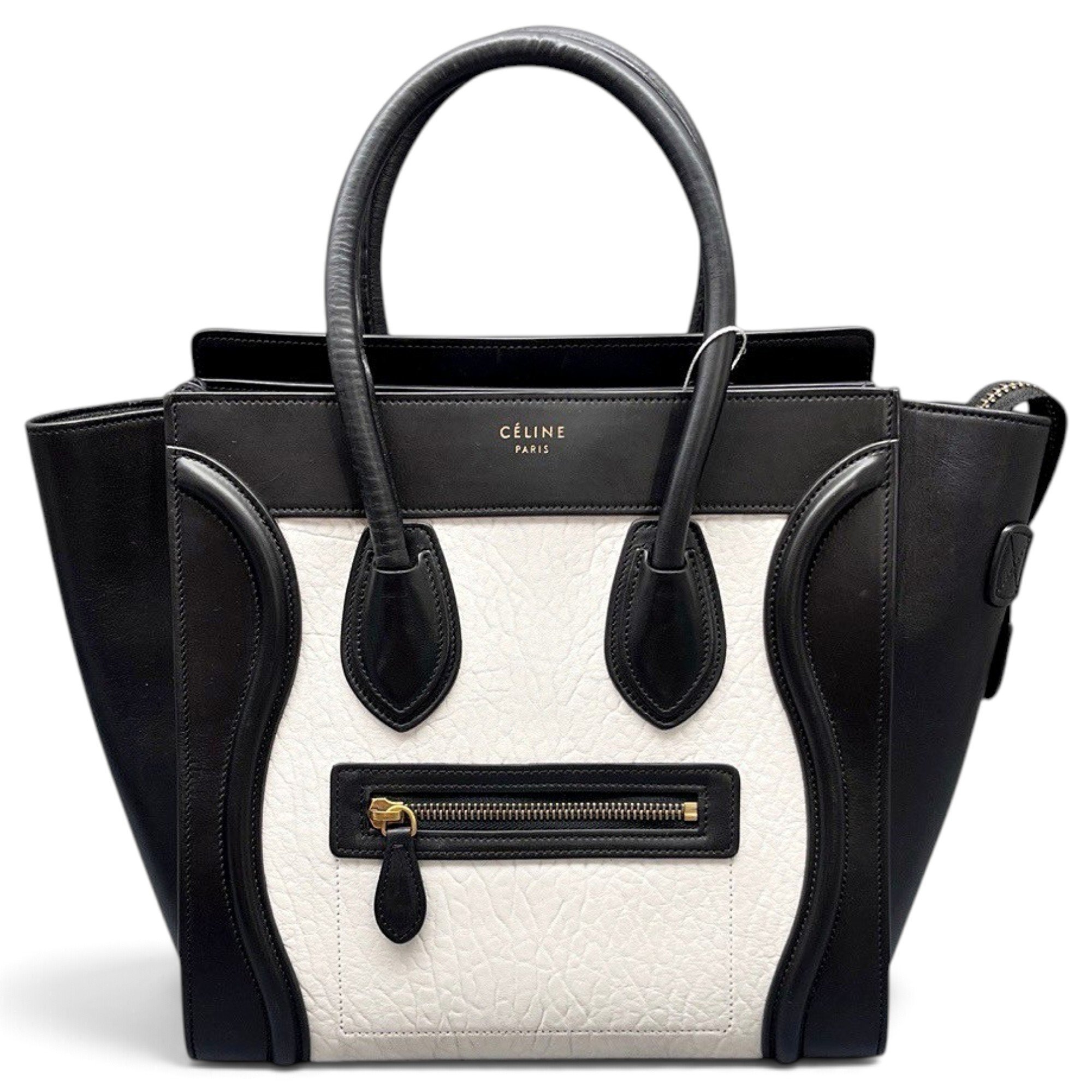 Luggage leather handbag