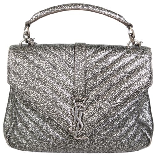 Collége monogramme leather handbag