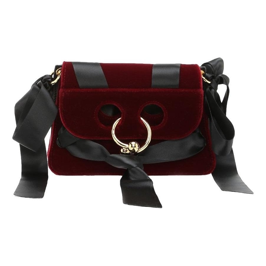 JW Anderson Pierce velvet handbag