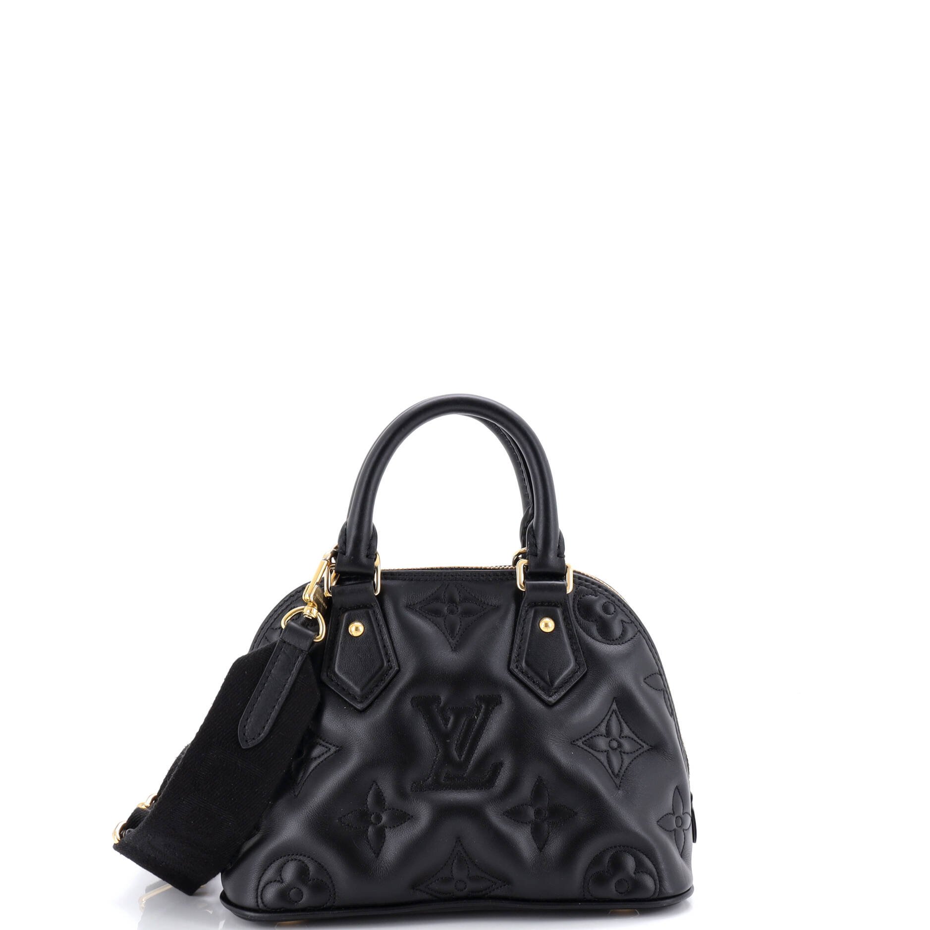 Louis Vuitton Alma Handbag Bubblegram Leather BB