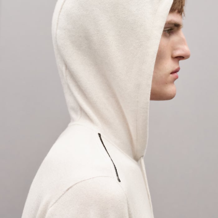 Craie Cashmere Hooded Sweater