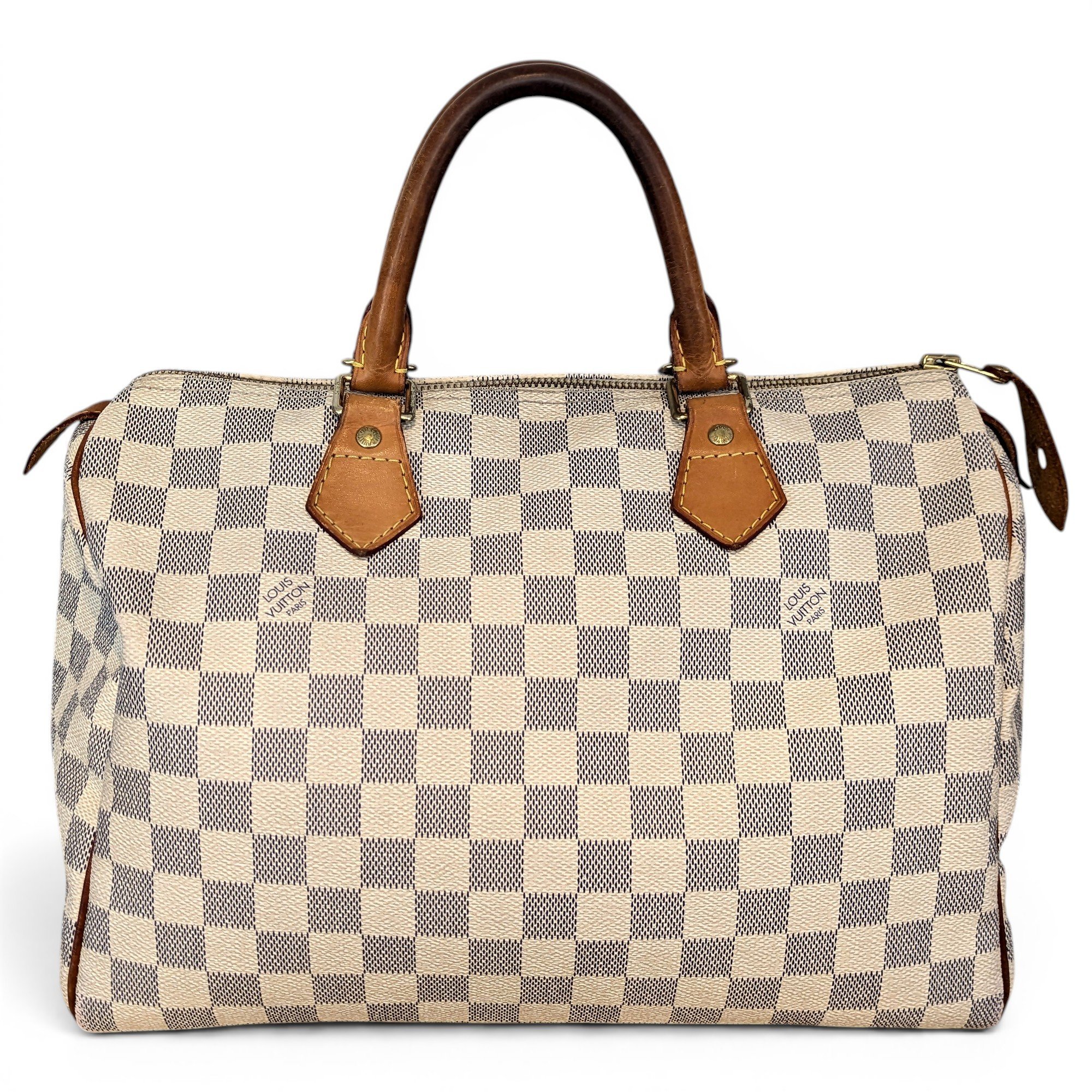 Louis Vuitton Speedy leather handbag