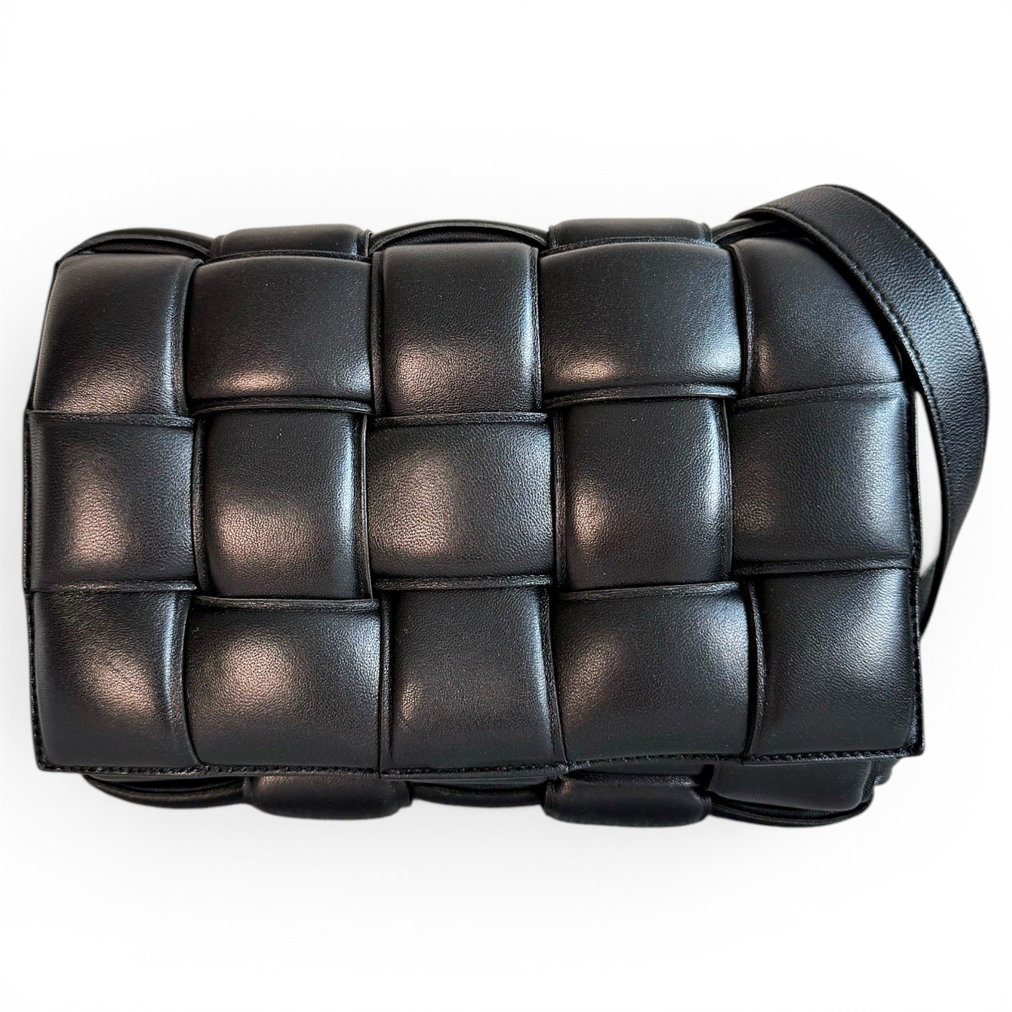 Cassette Padded leather crossbody bag