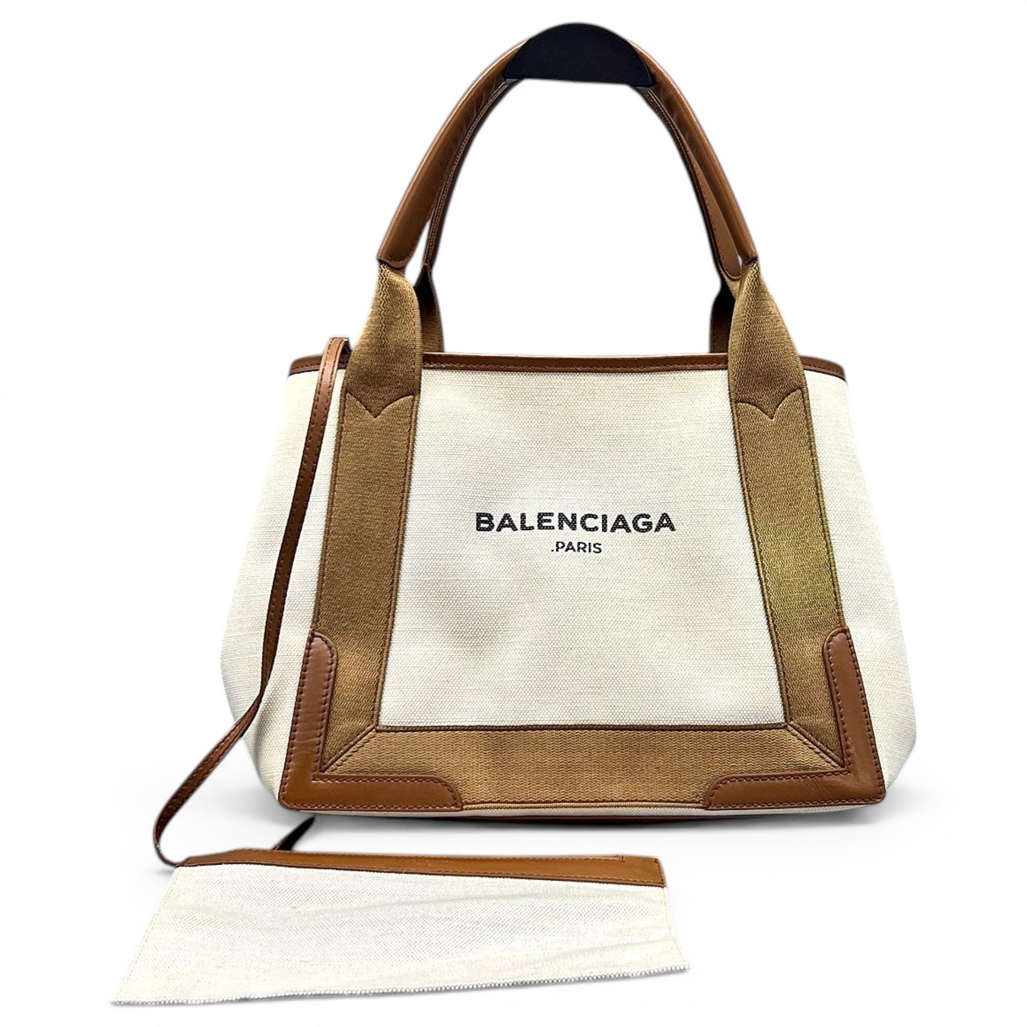 Navy cabas cloth tote