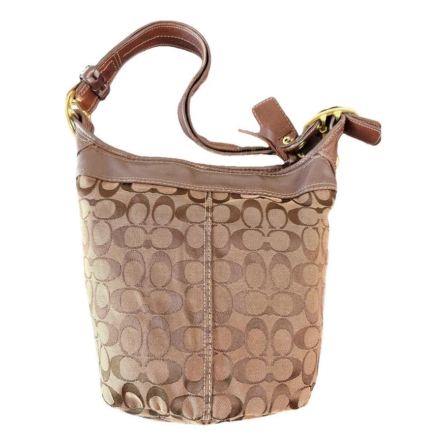 Signature Sufflette cloth crossbody bag