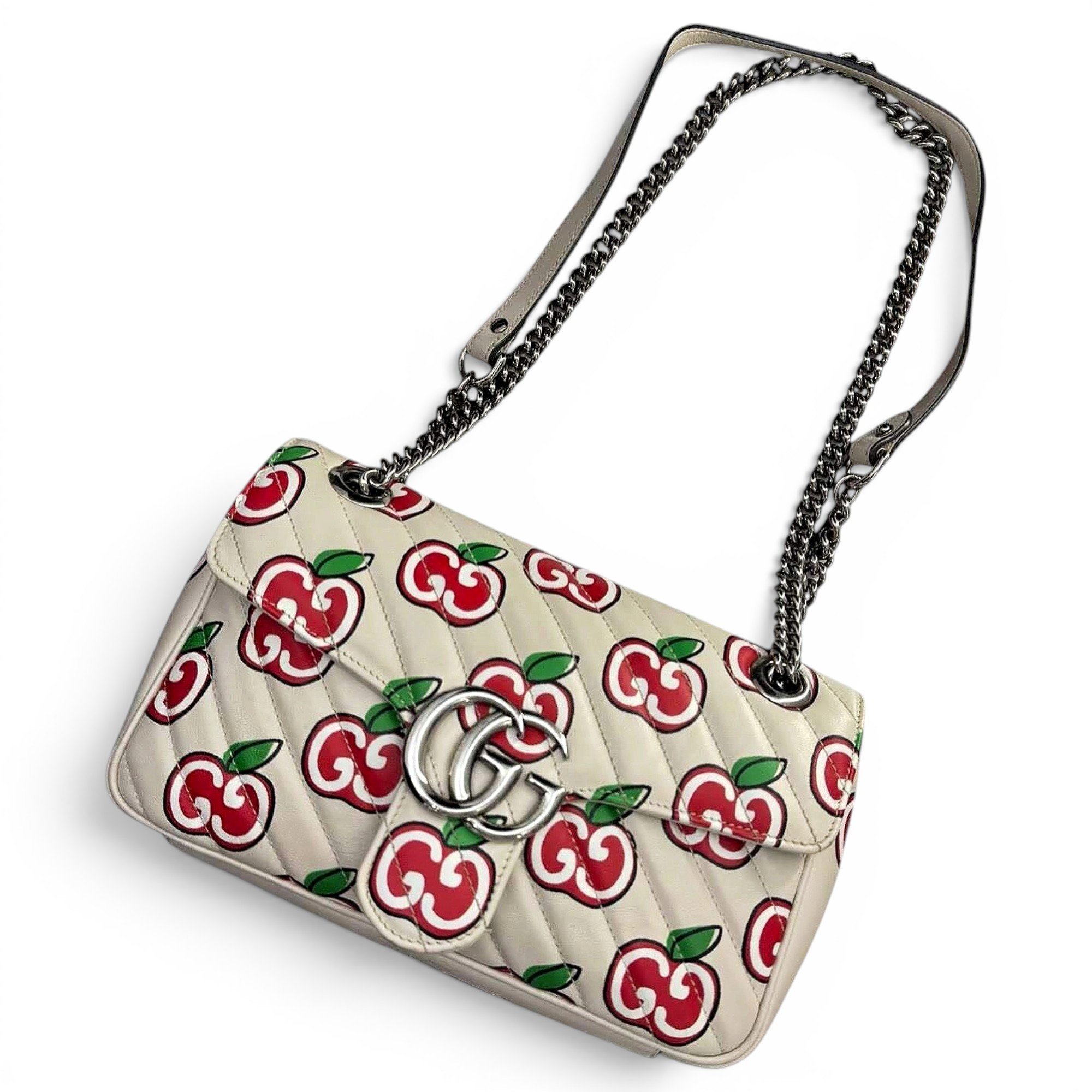 GG Marmont Flap leather handbag