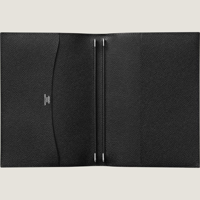 Noir Globe-trotter Agenda Cover