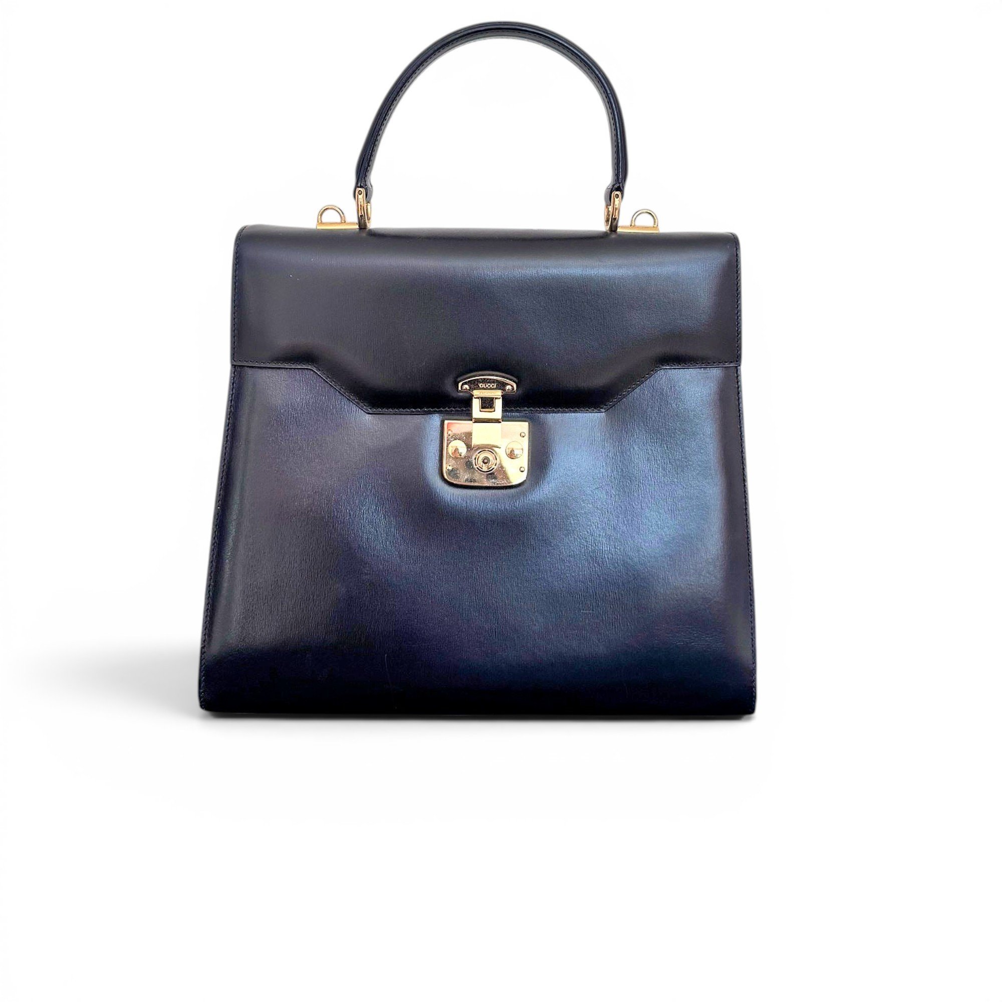 Lady Lock leather handbag