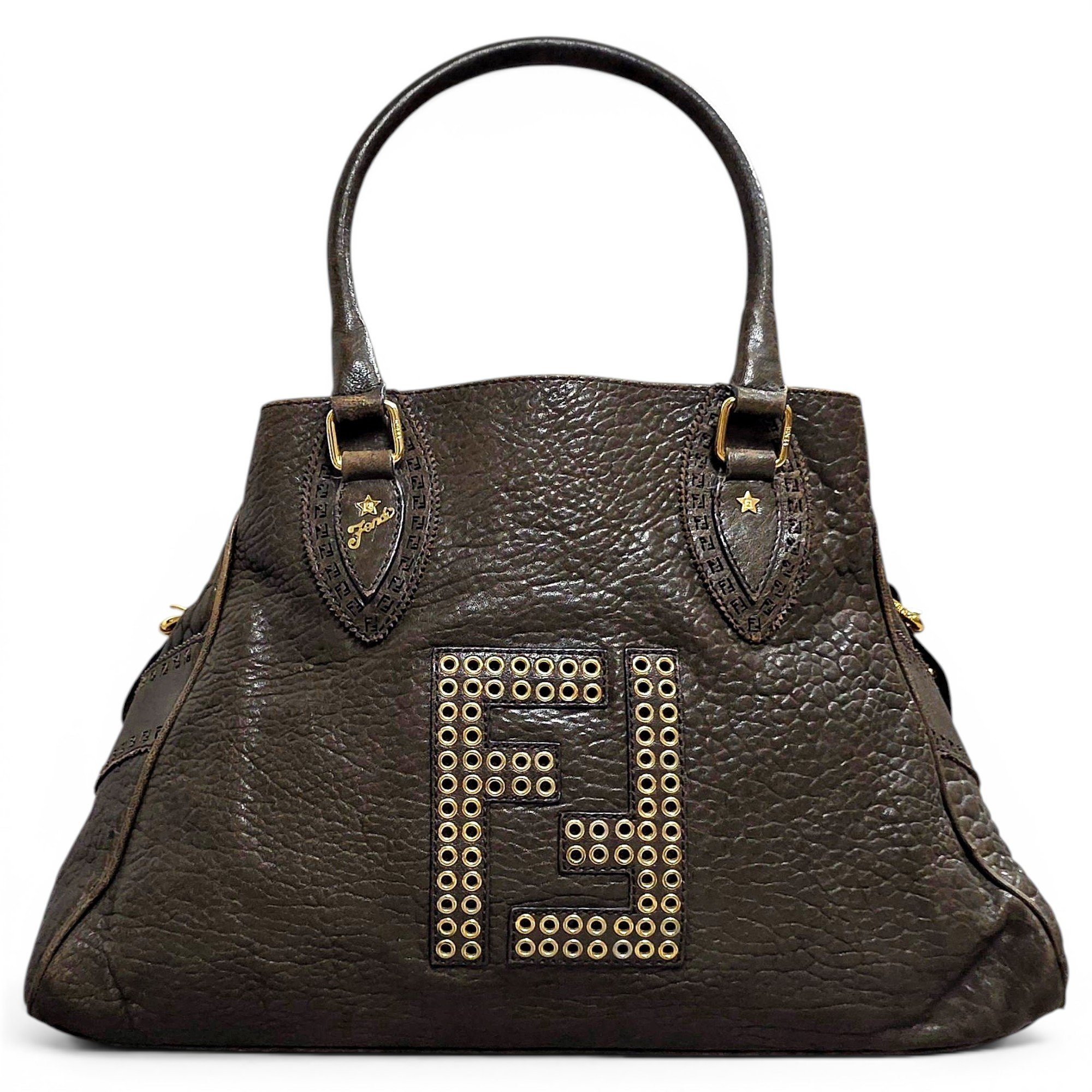 Leather handbag