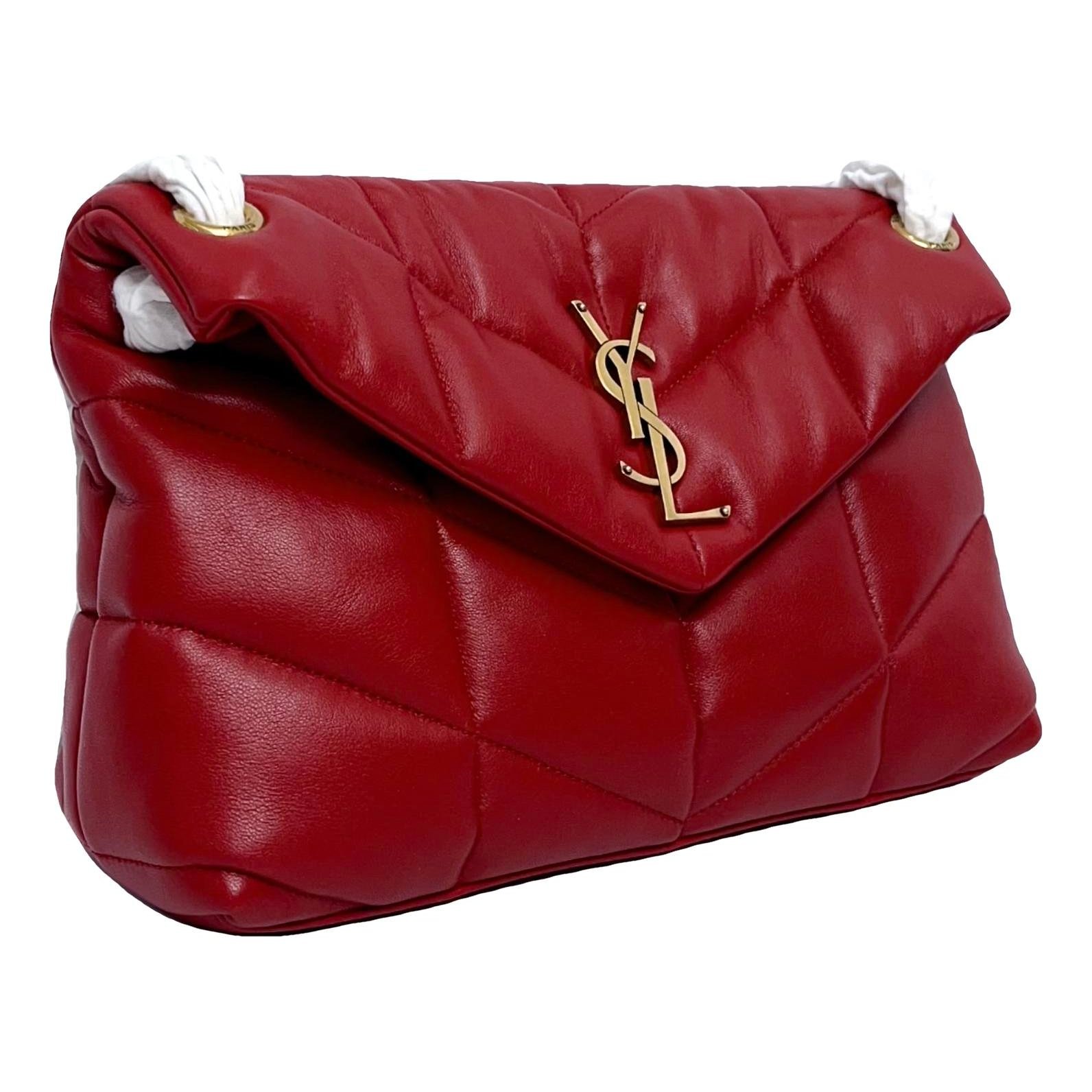 Loulou Puffer leather handbag