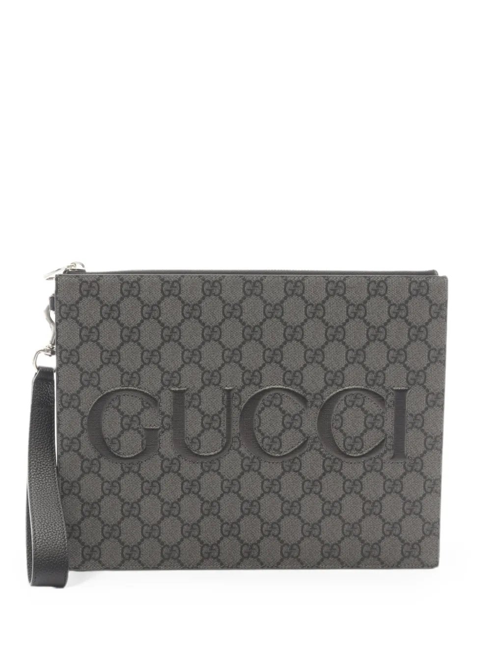 2010s GG Supreme clutch bag