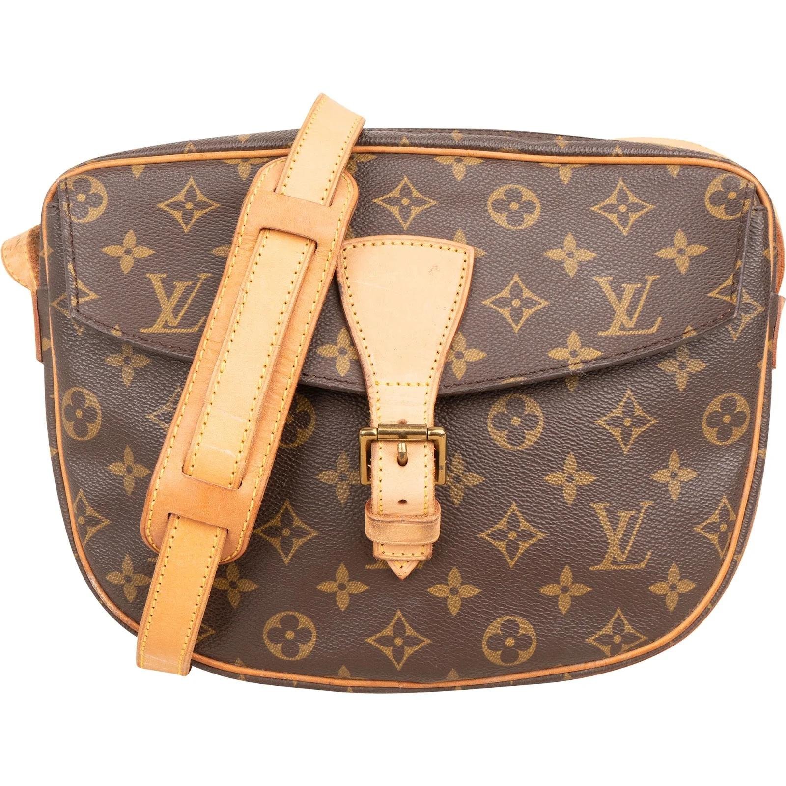Jeune fille leather crossbody bag