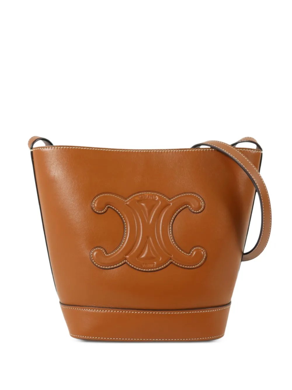 Triomphe Cuir bucket bag