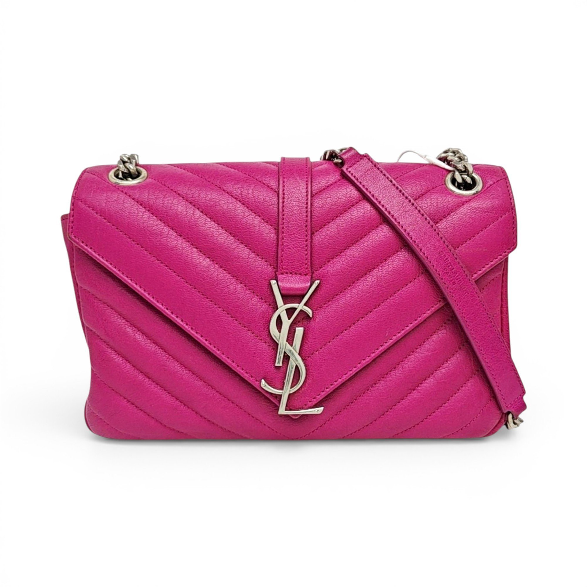 Saint Laurent Envelope leather handbag