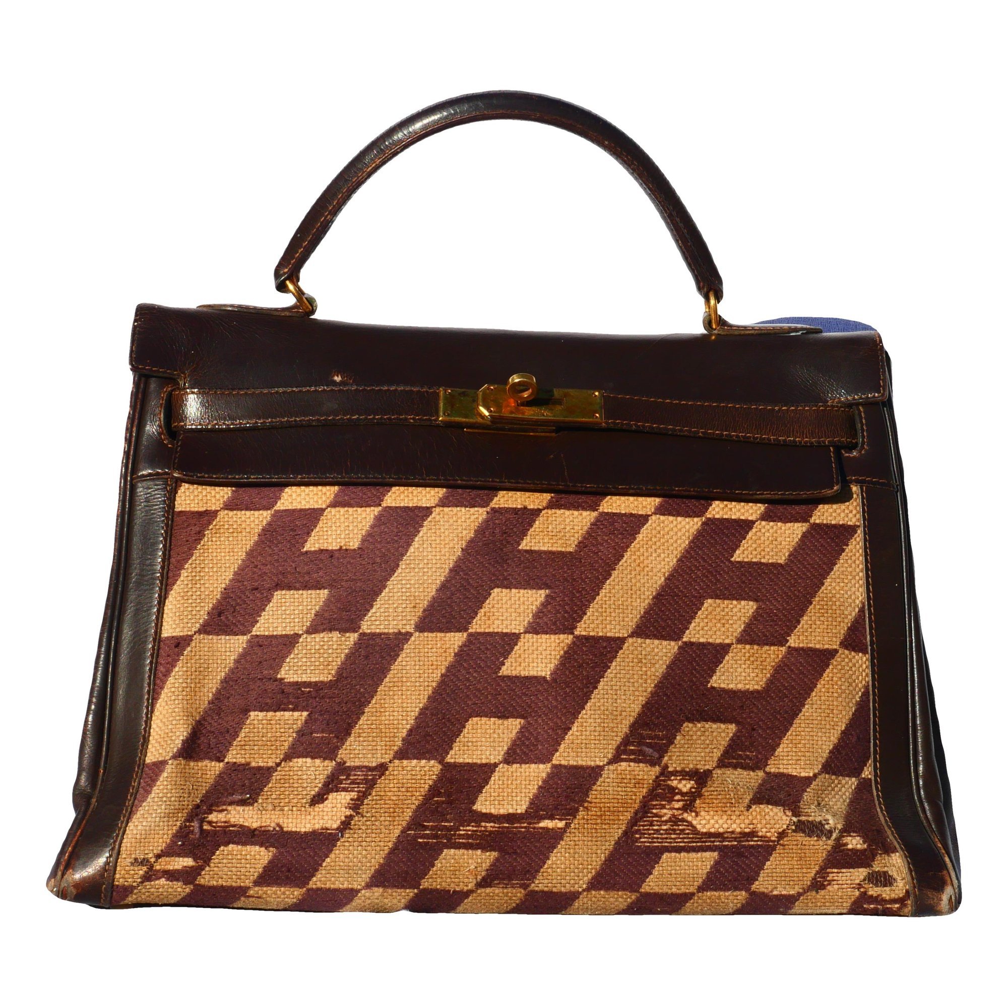 Hermes Kelly 32 Handbag Beige 1972