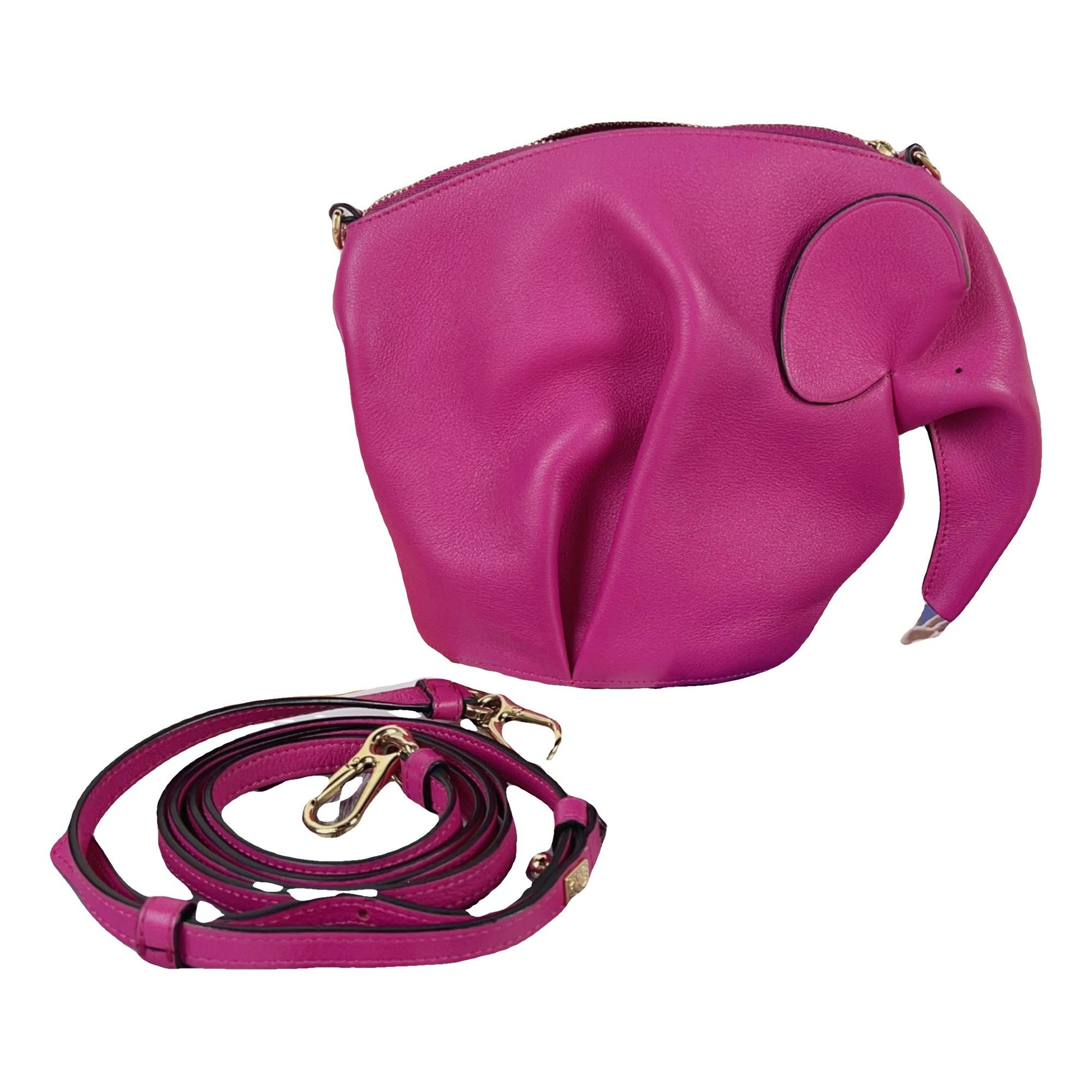 Animals leather handbag