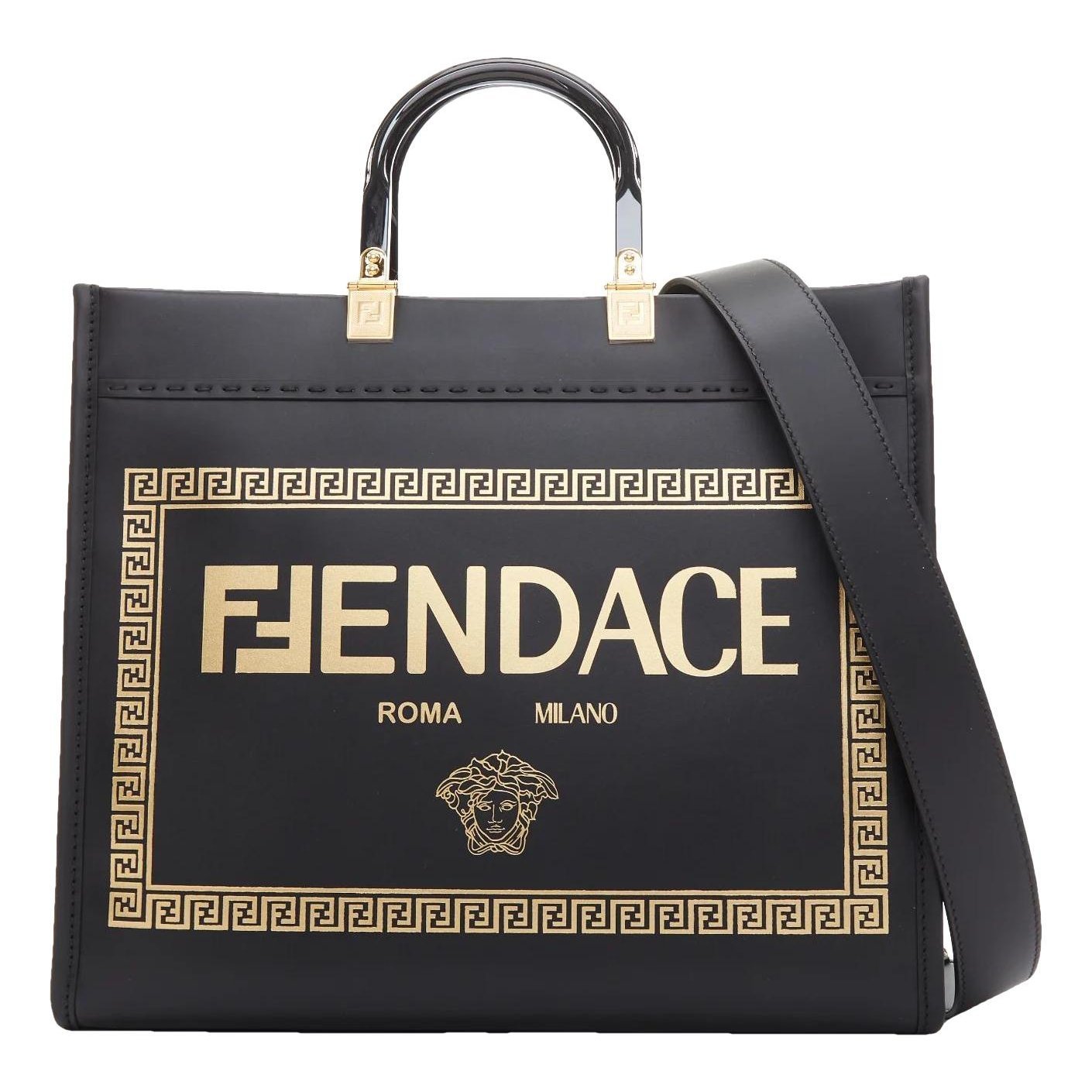 Leather handbag