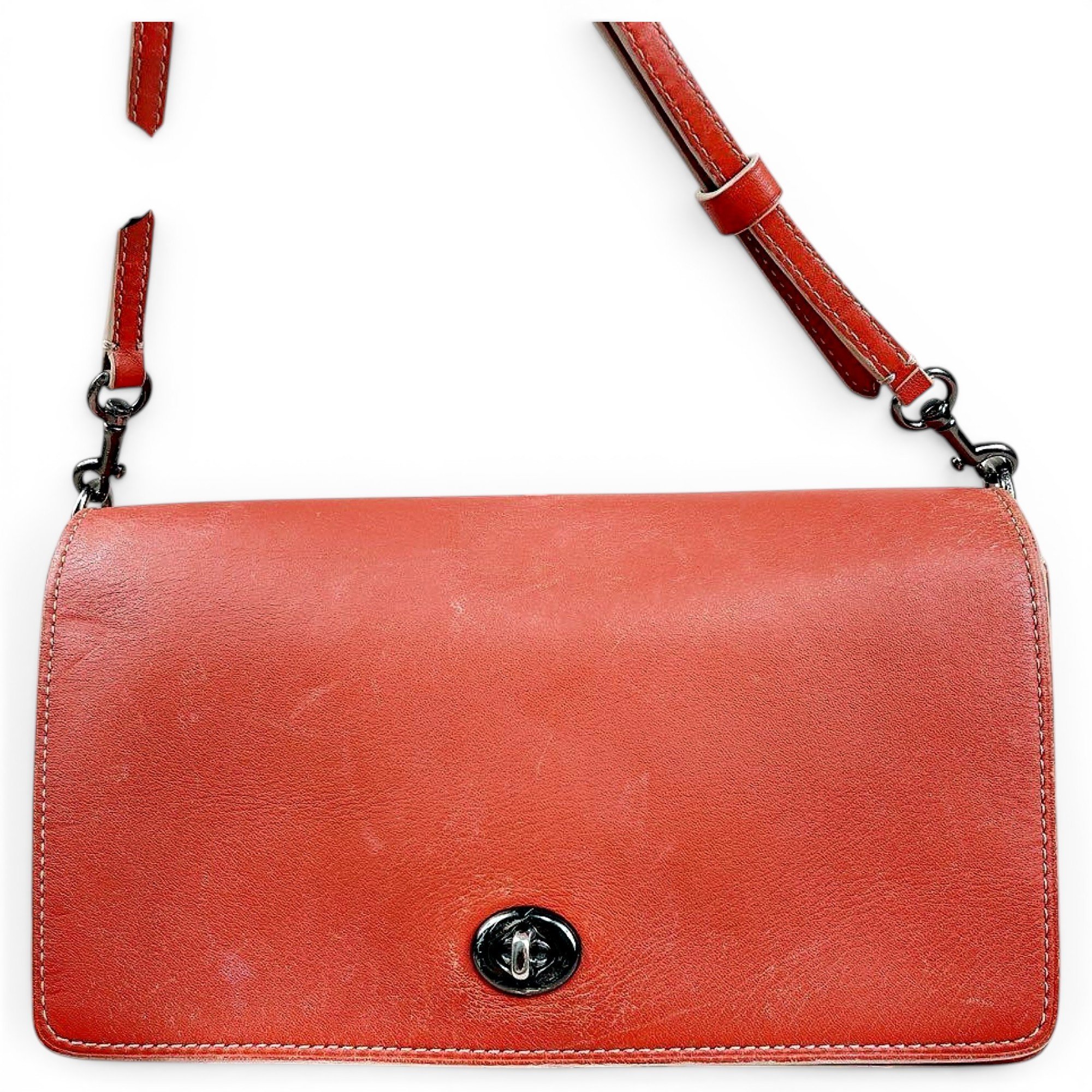 Leather crossbody bag