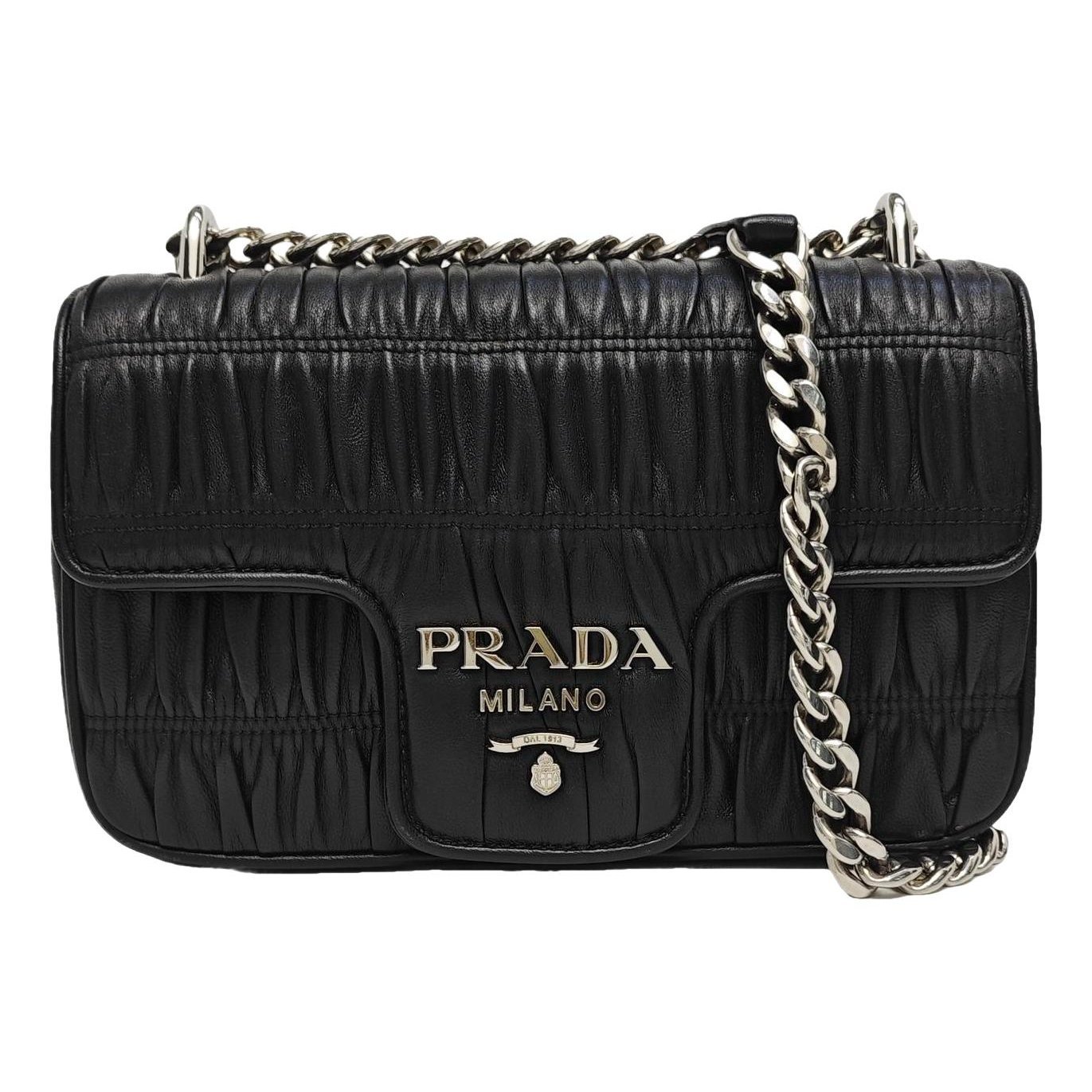 Diagramme leather crossbody bag