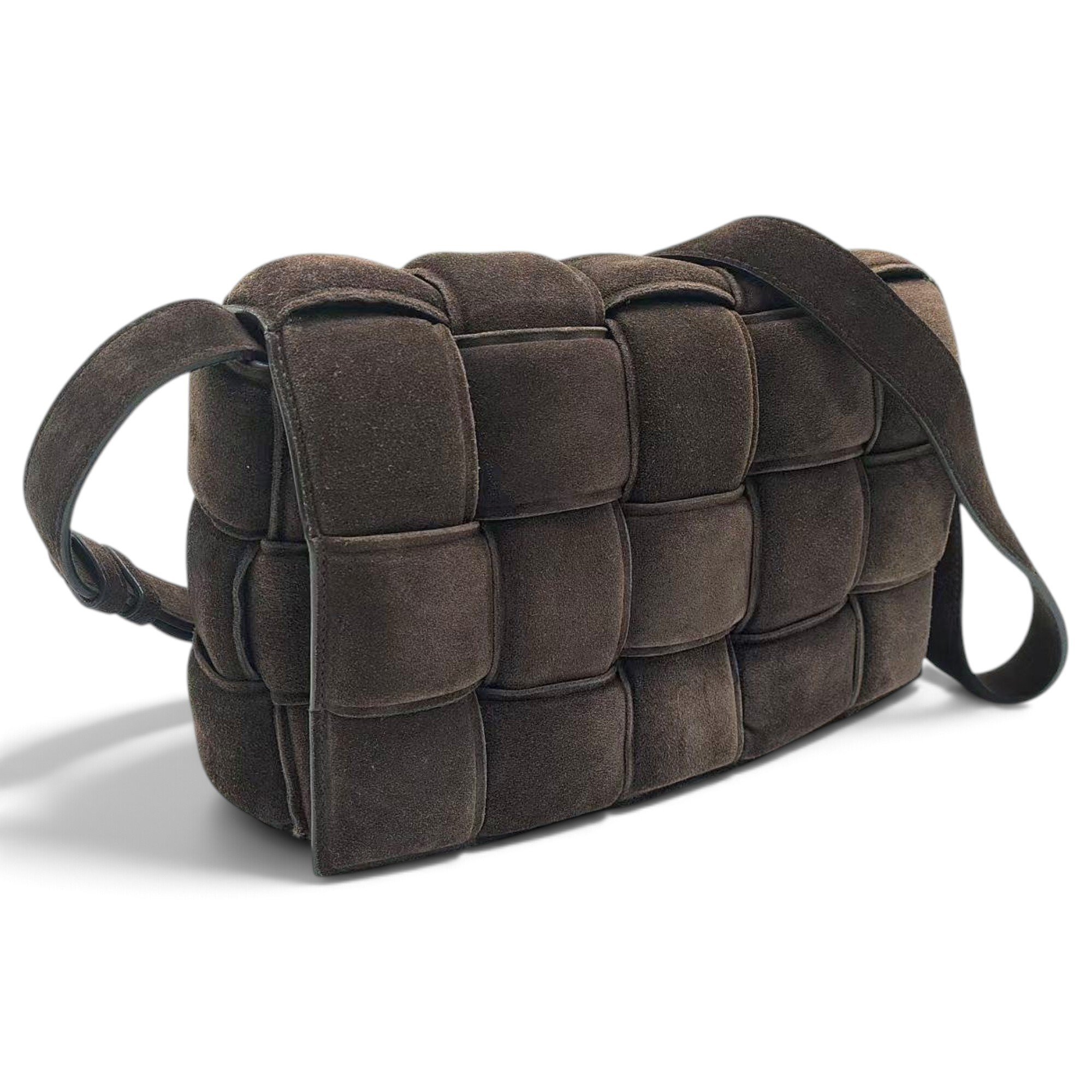 Cassette Padded leather handbag