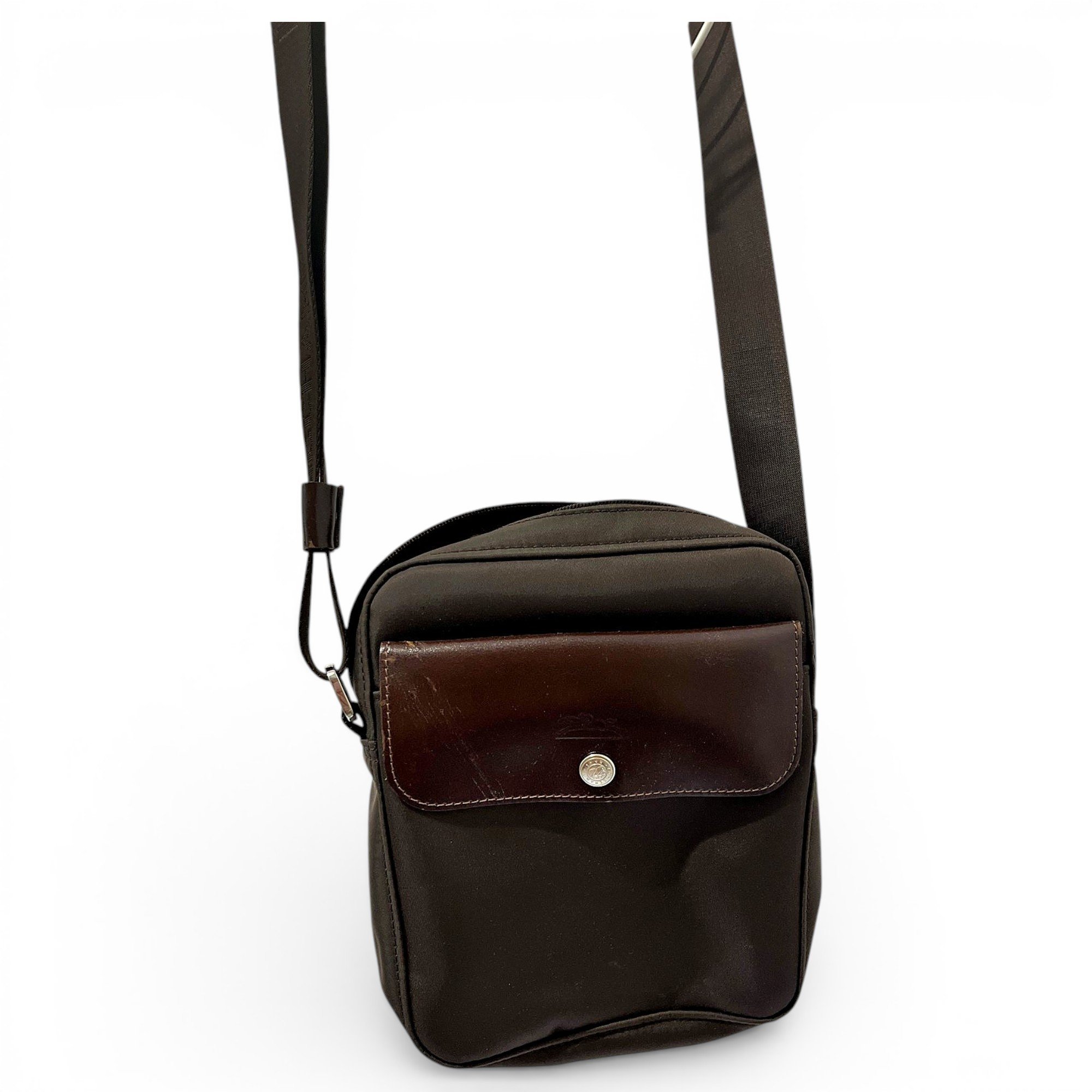 Leather crossbody bag