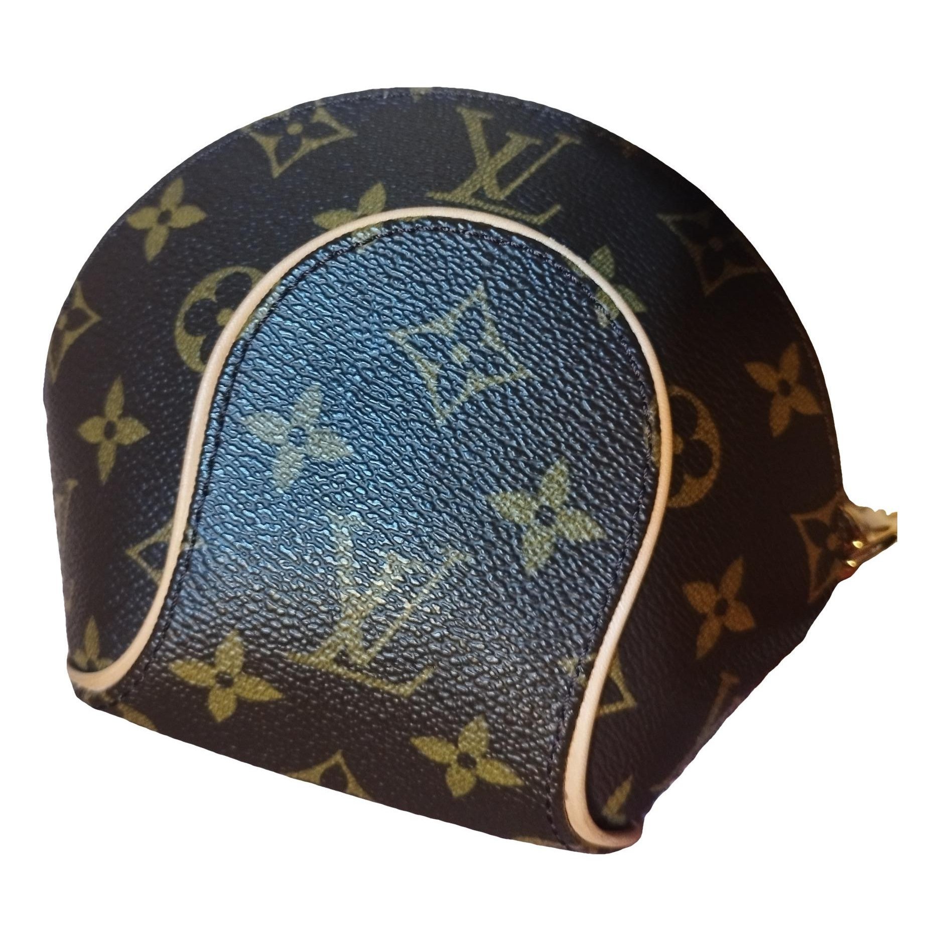 Ellipse cloth handbag
