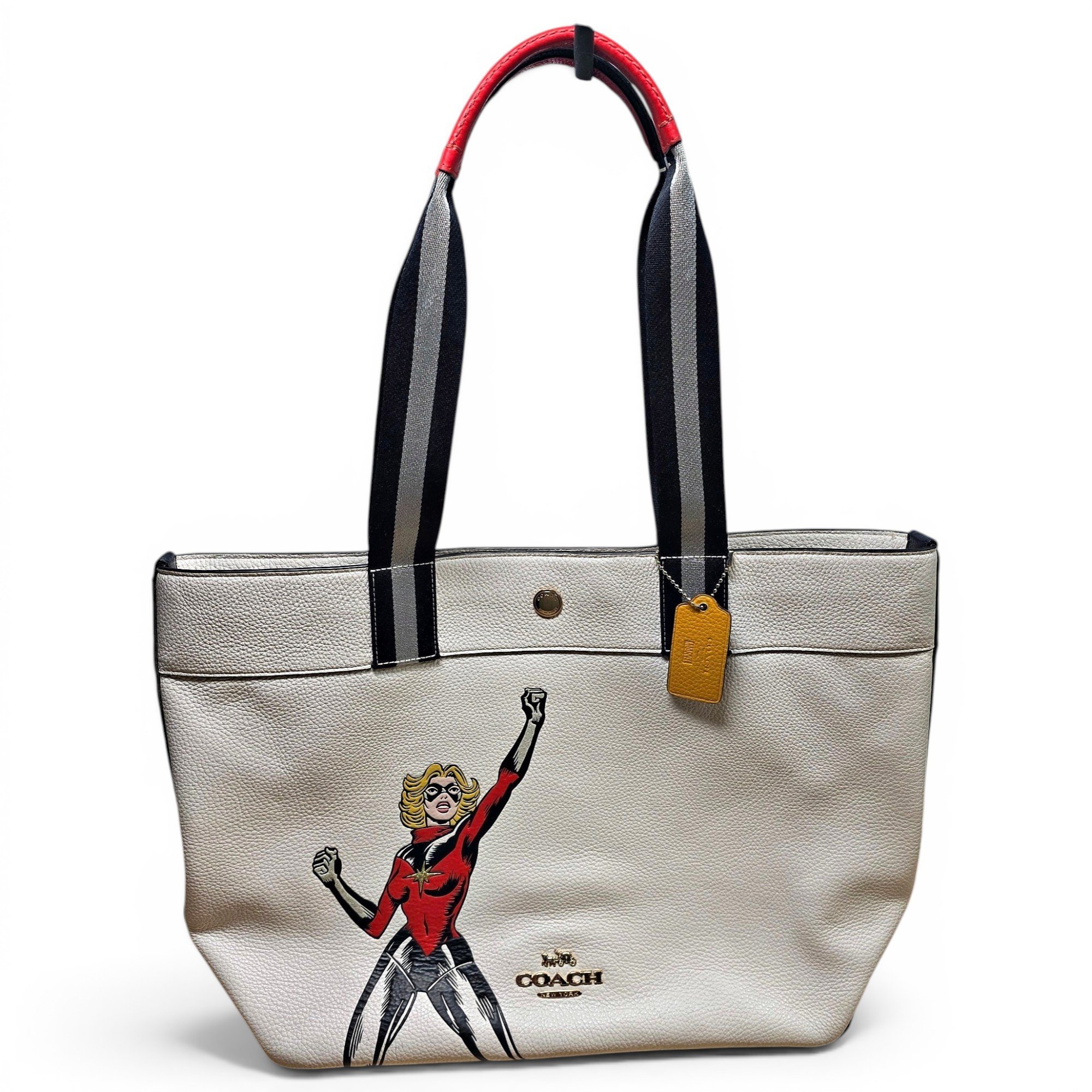 CITY ZIP TOTE leather handbag