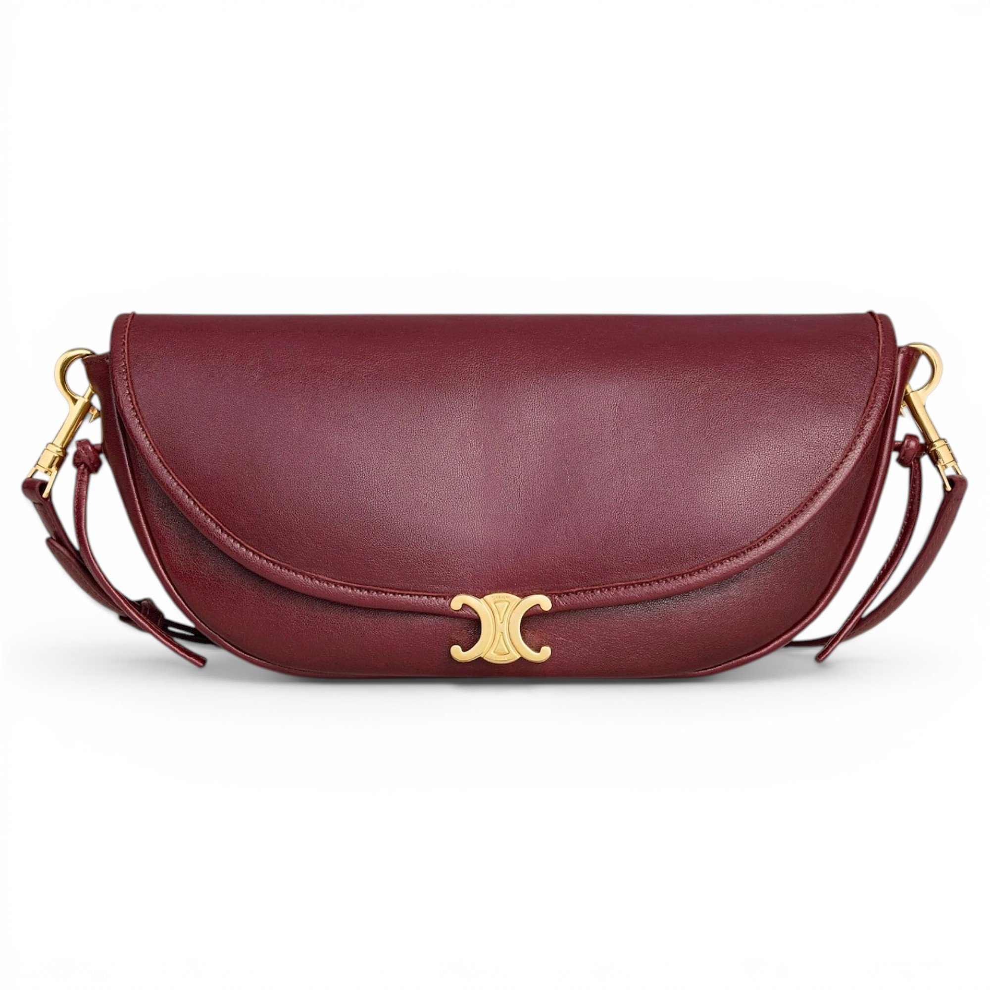 Triomphe leather handbag