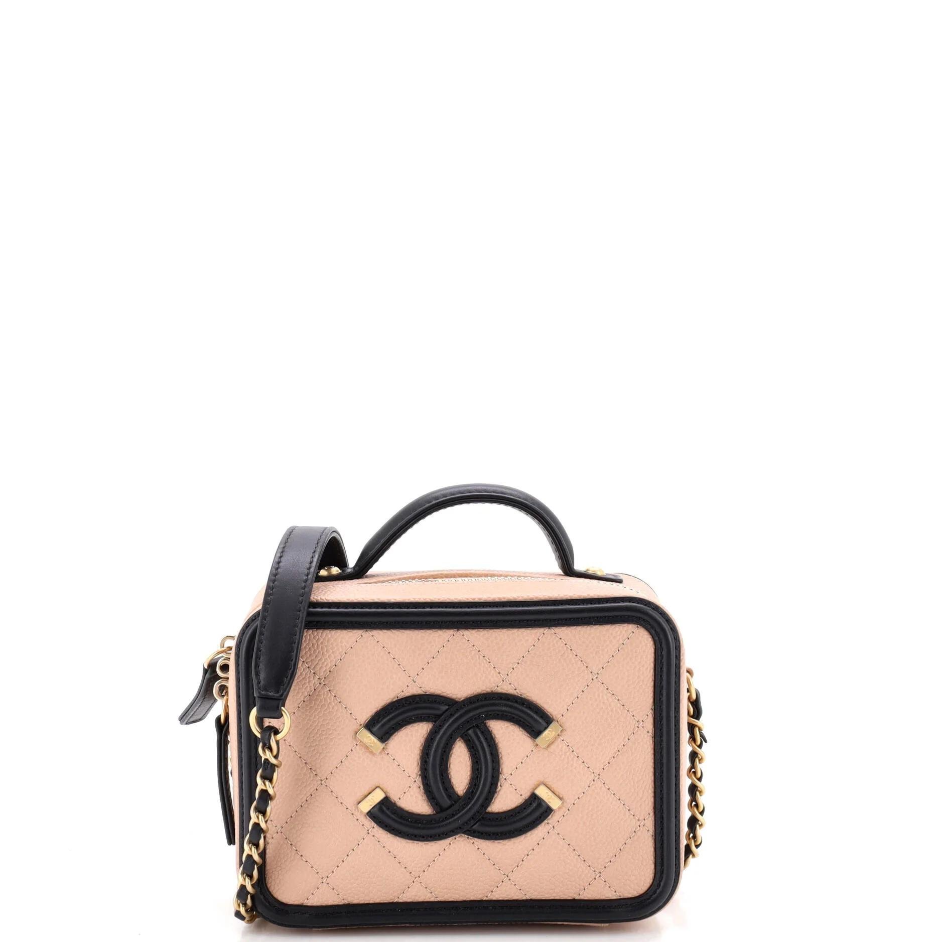 CC Filigree leather handbag