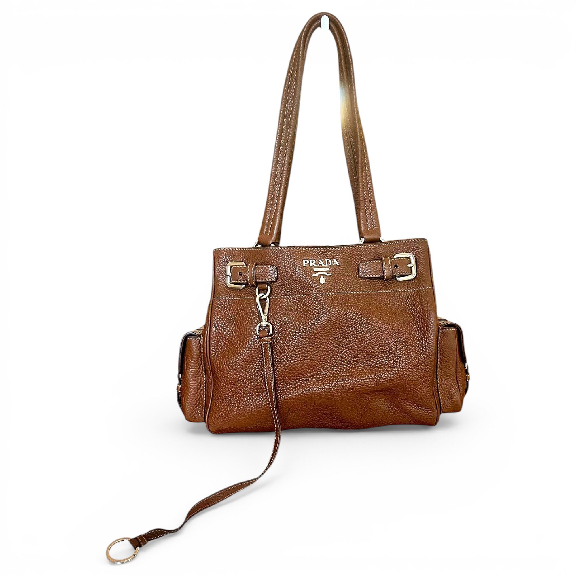 Leather tote