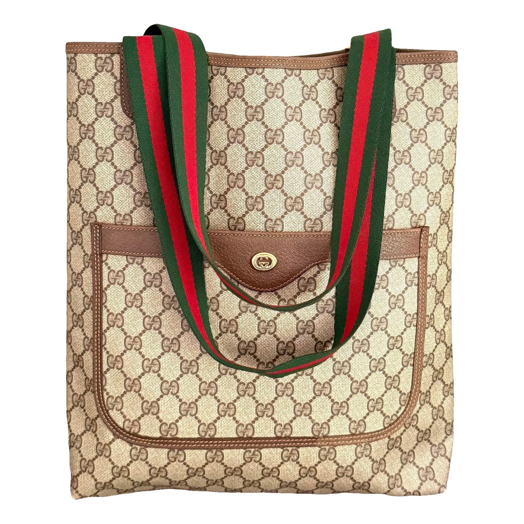 Ophidia patent leather tote