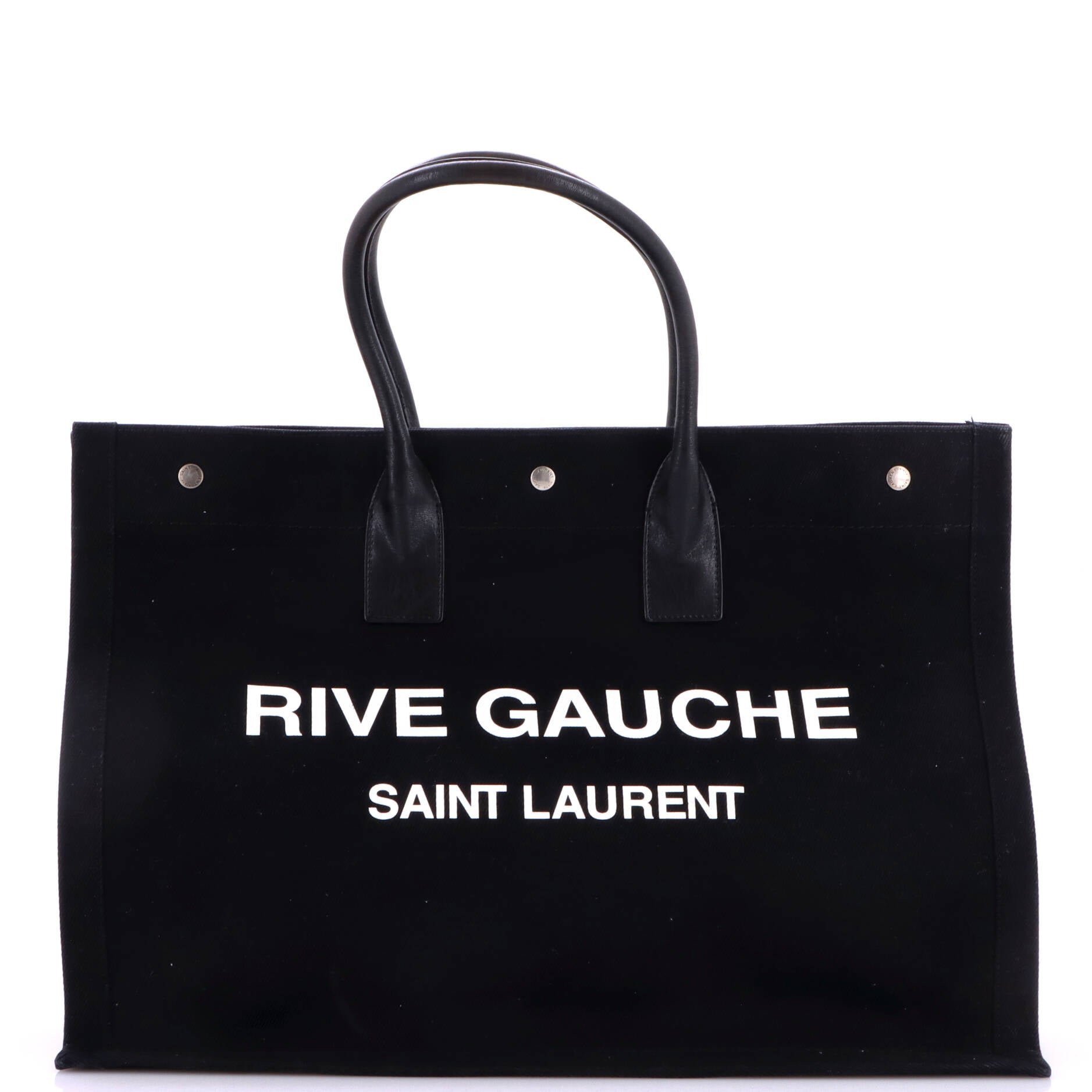 Rive Gauche Shopper Tote Camo Canvas Large