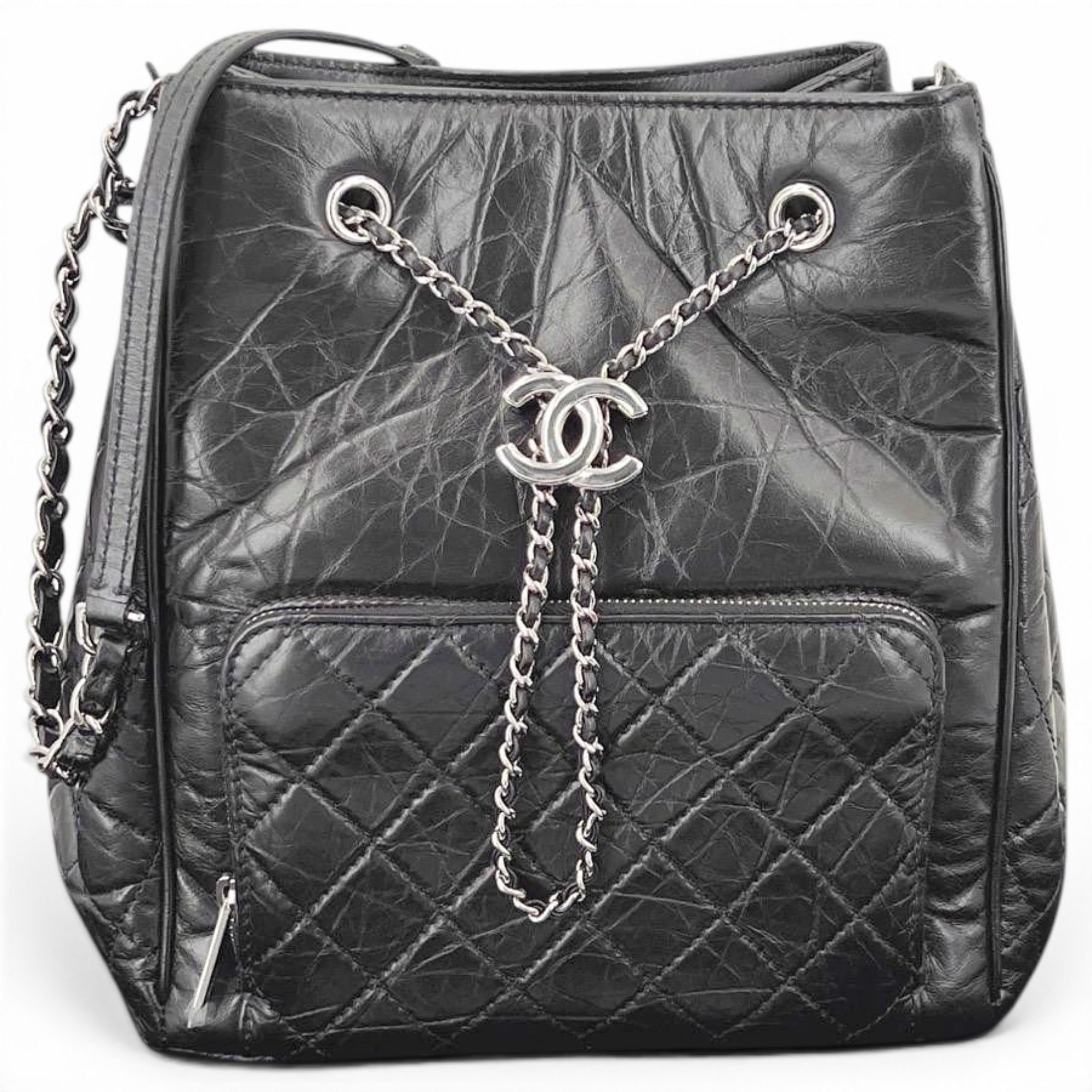 Leather crossbody bag