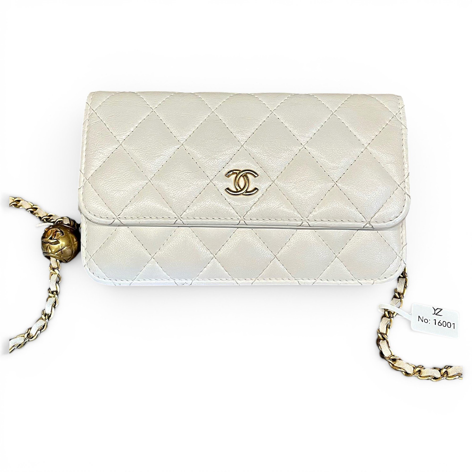 Wallet On Chain Timeless/Classique leather crossbody bag