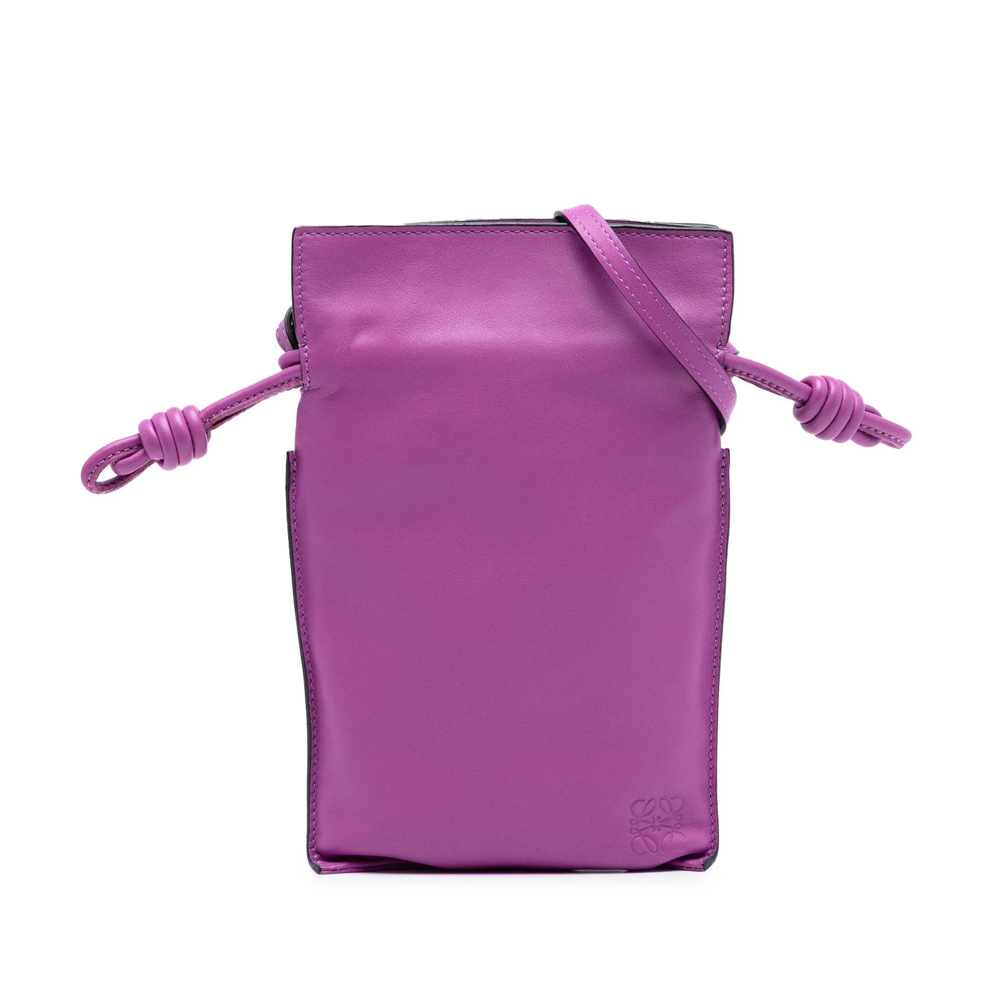 Flamenco leather crossbody bag