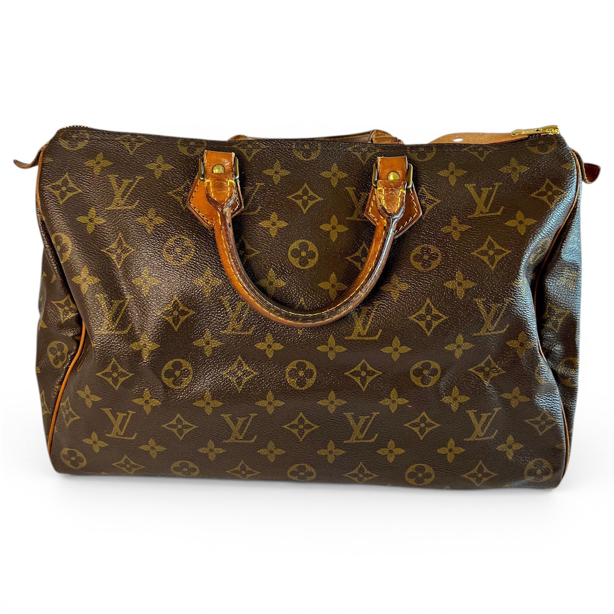 Speedy leather handbag