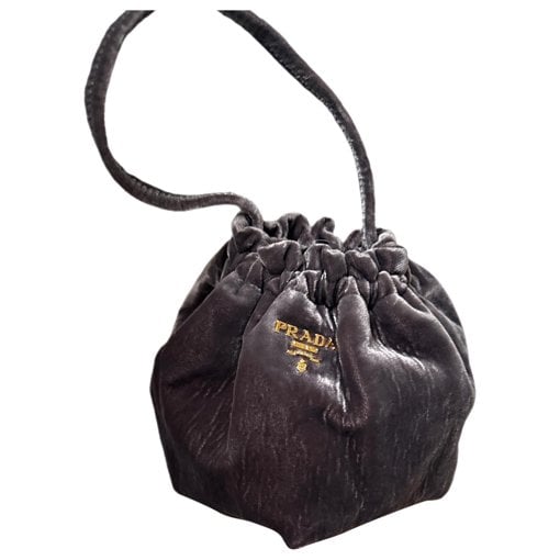 Velvet handbag