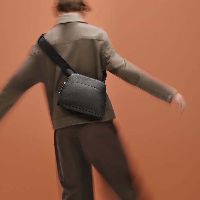 Gris Étain Bolide Messenger Bag