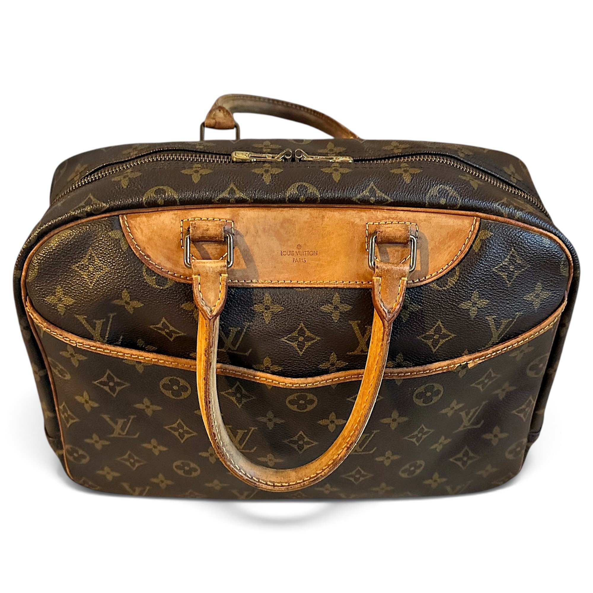 Deauville leather handbag