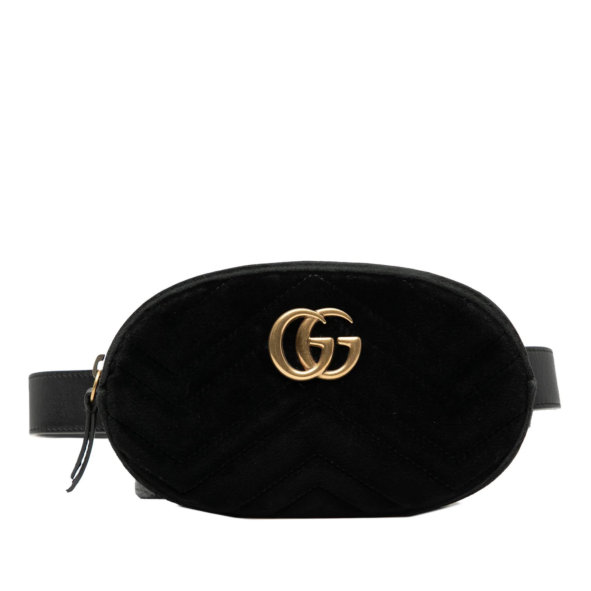 GG Marmont velvet mini bag
