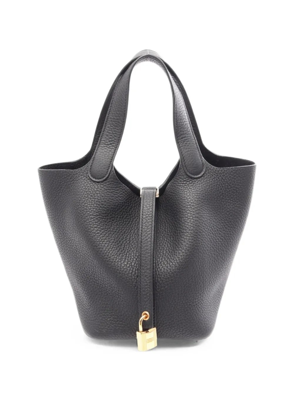 2025 PM Picotin Lock leather tote bag