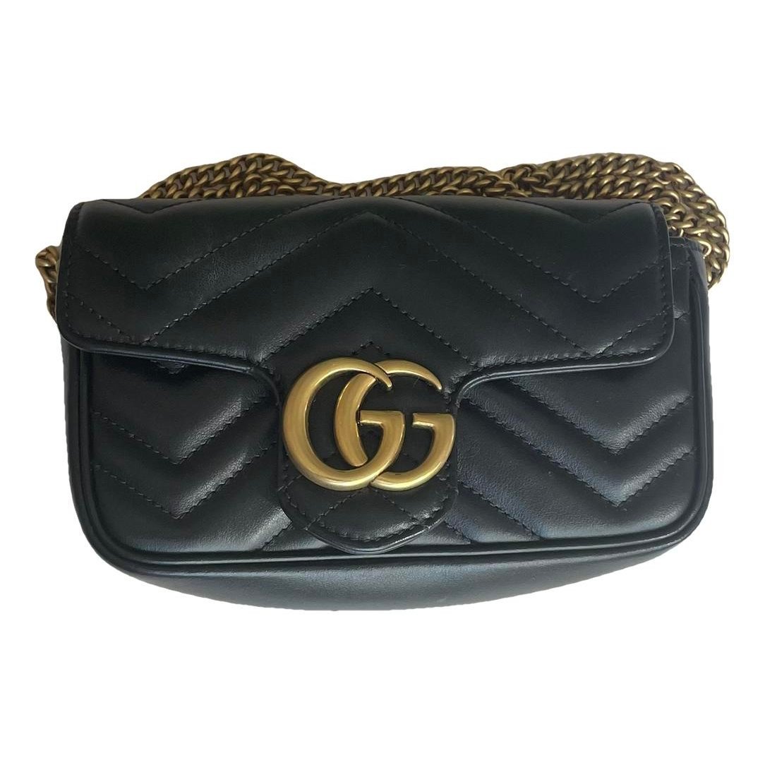 Marmont leather clutch bag