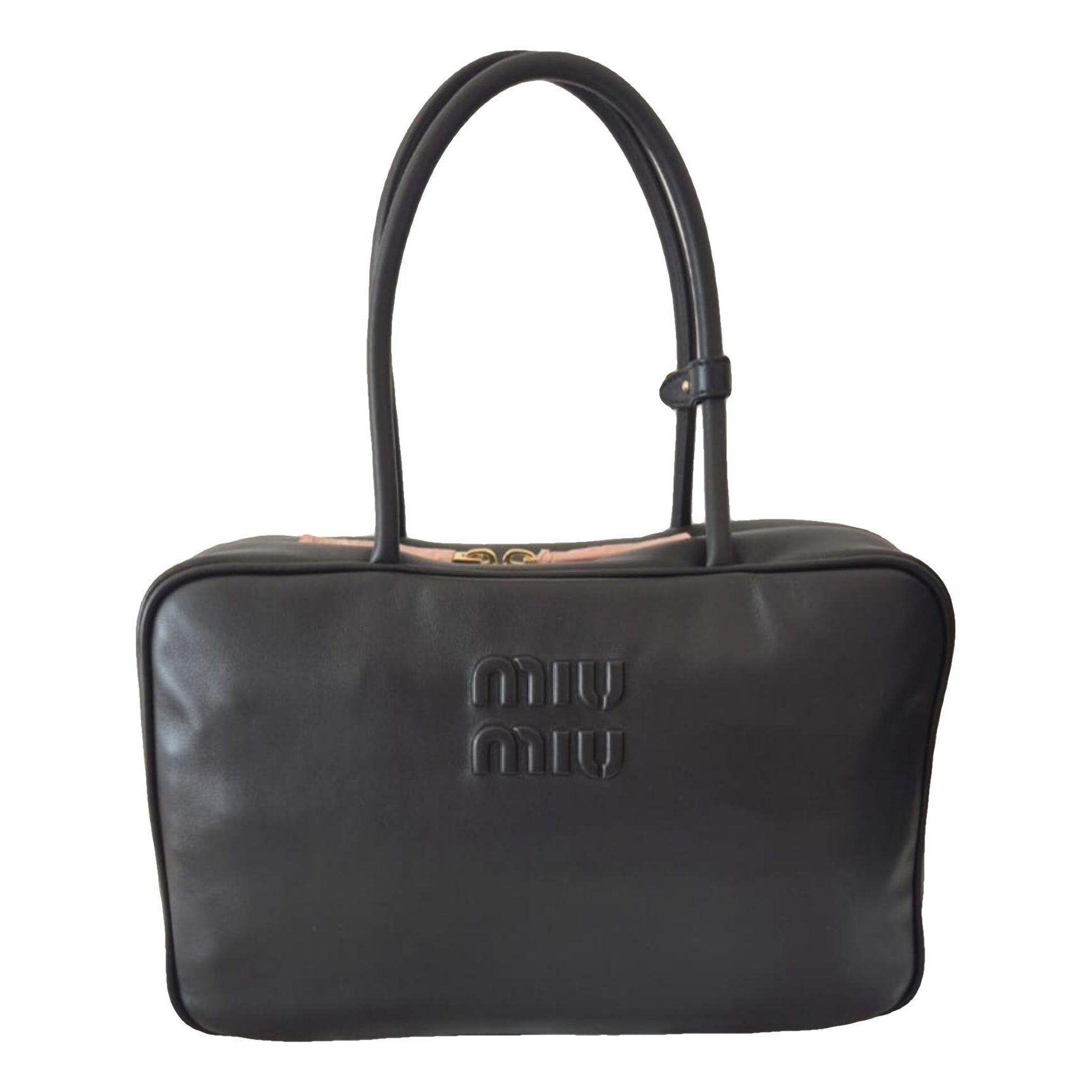 Beau leather handbag