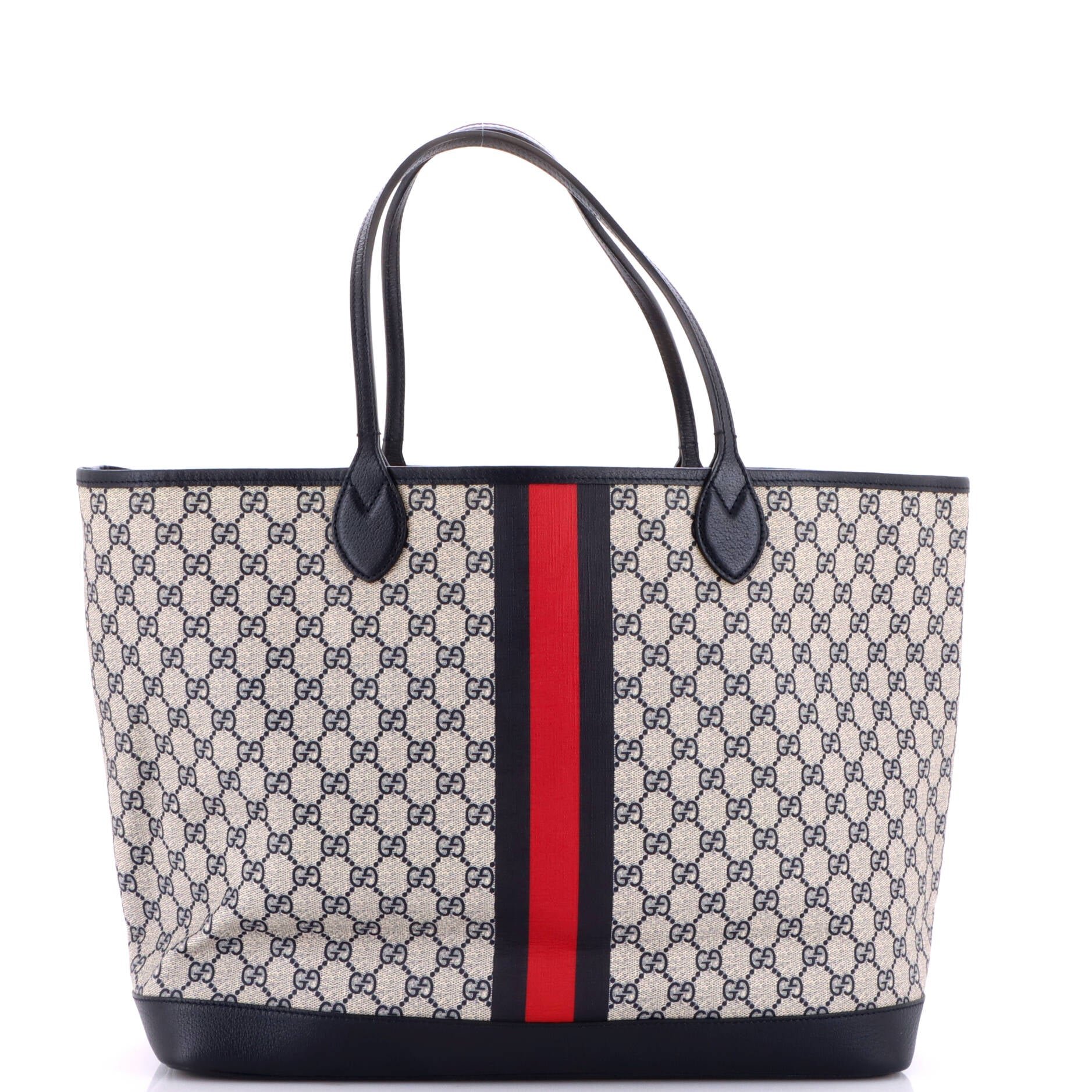 Ophidia Open Shopping Tote GG Coated Canvas Large