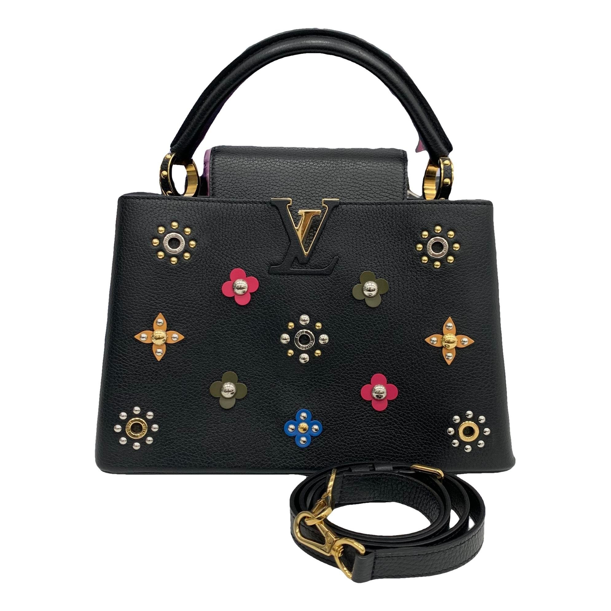 Capucines leather handbag
