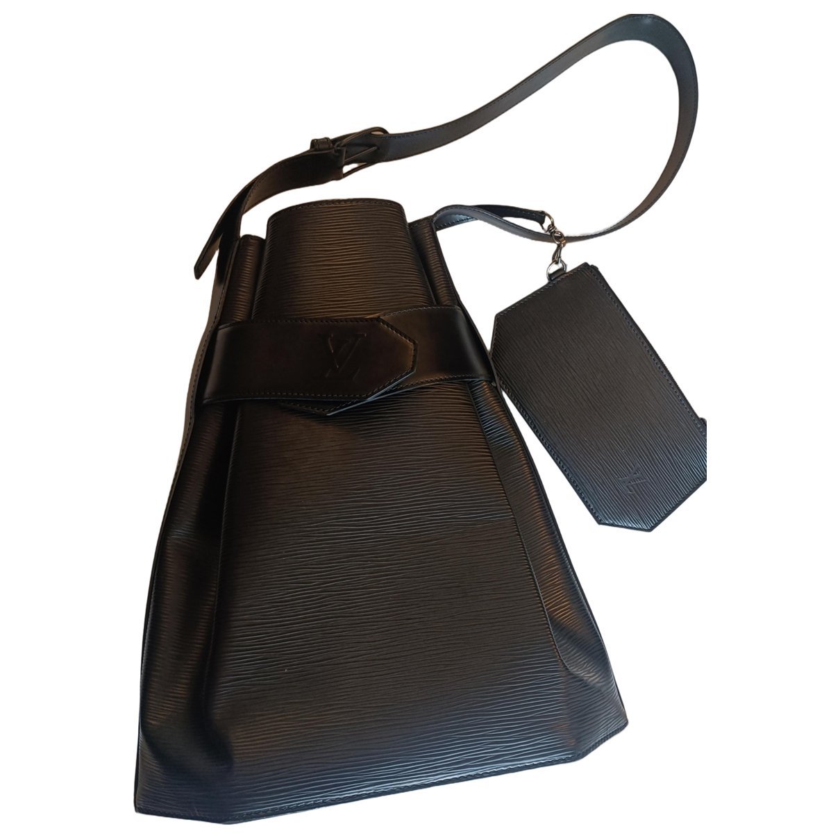 Sac d'épaule leather handbag