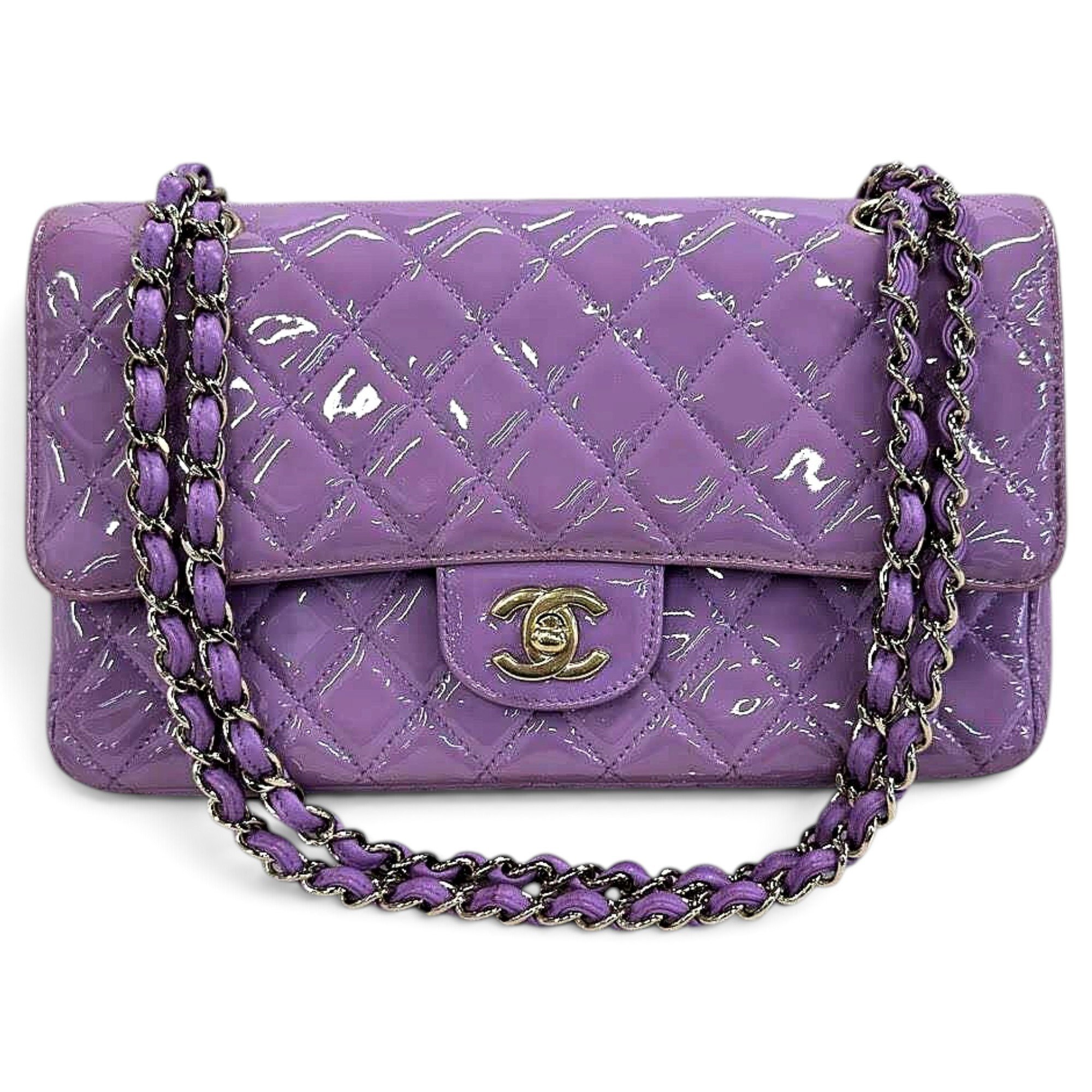 Timeless/Classique patent leather handbag