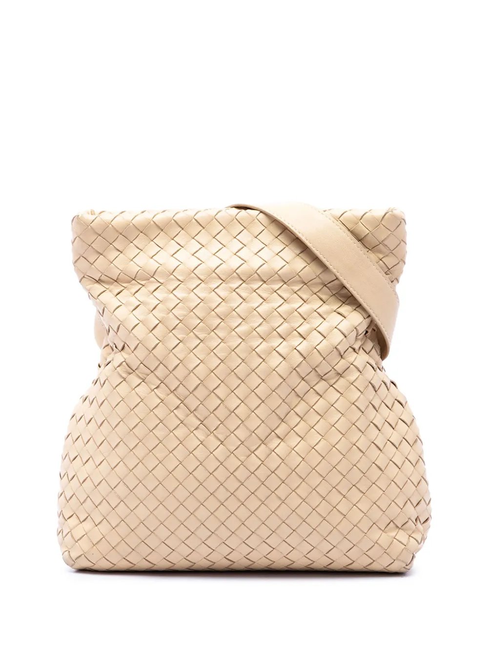 2012-2026 Nappa Intrecciato Fold crossbody bag