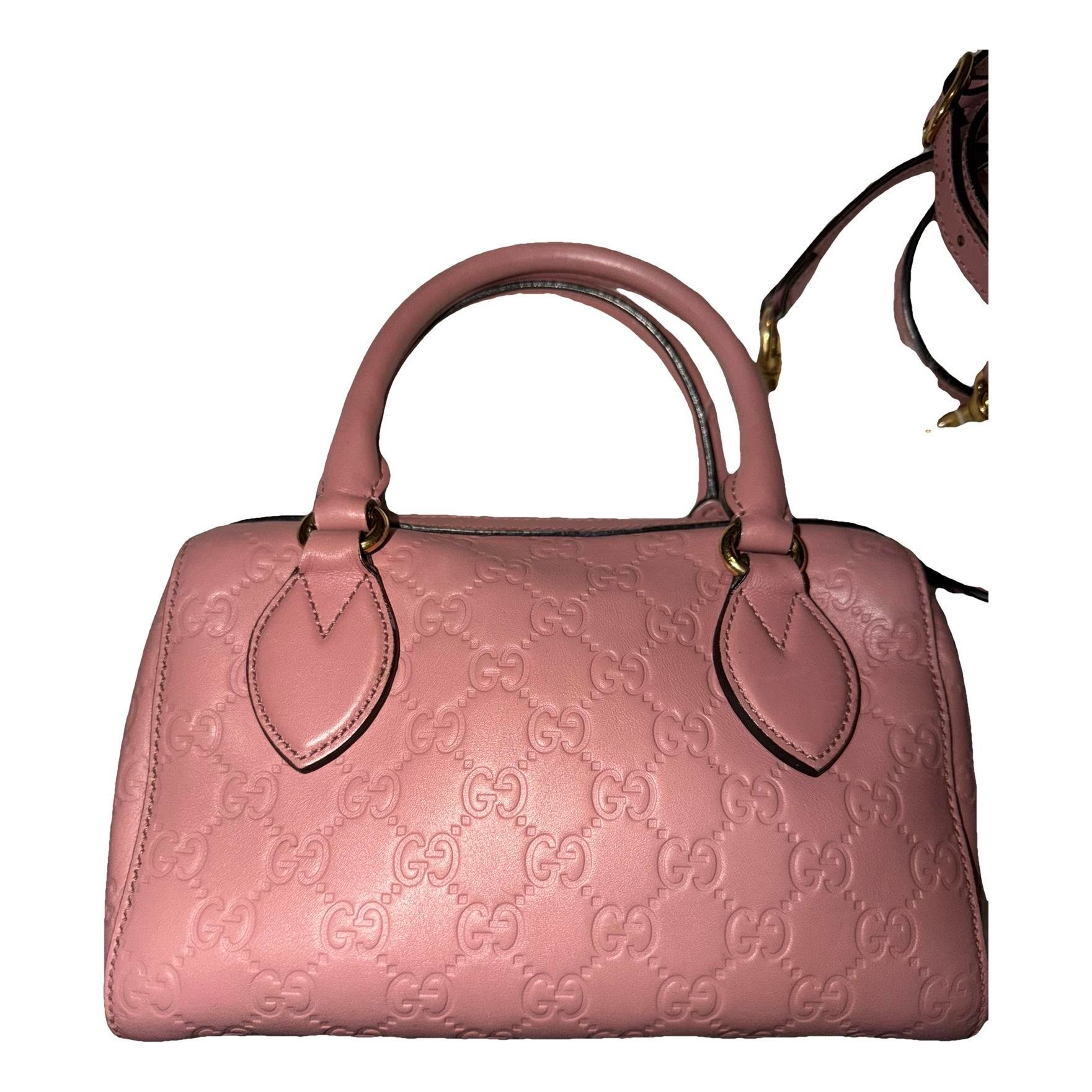 Leather crossbody bag