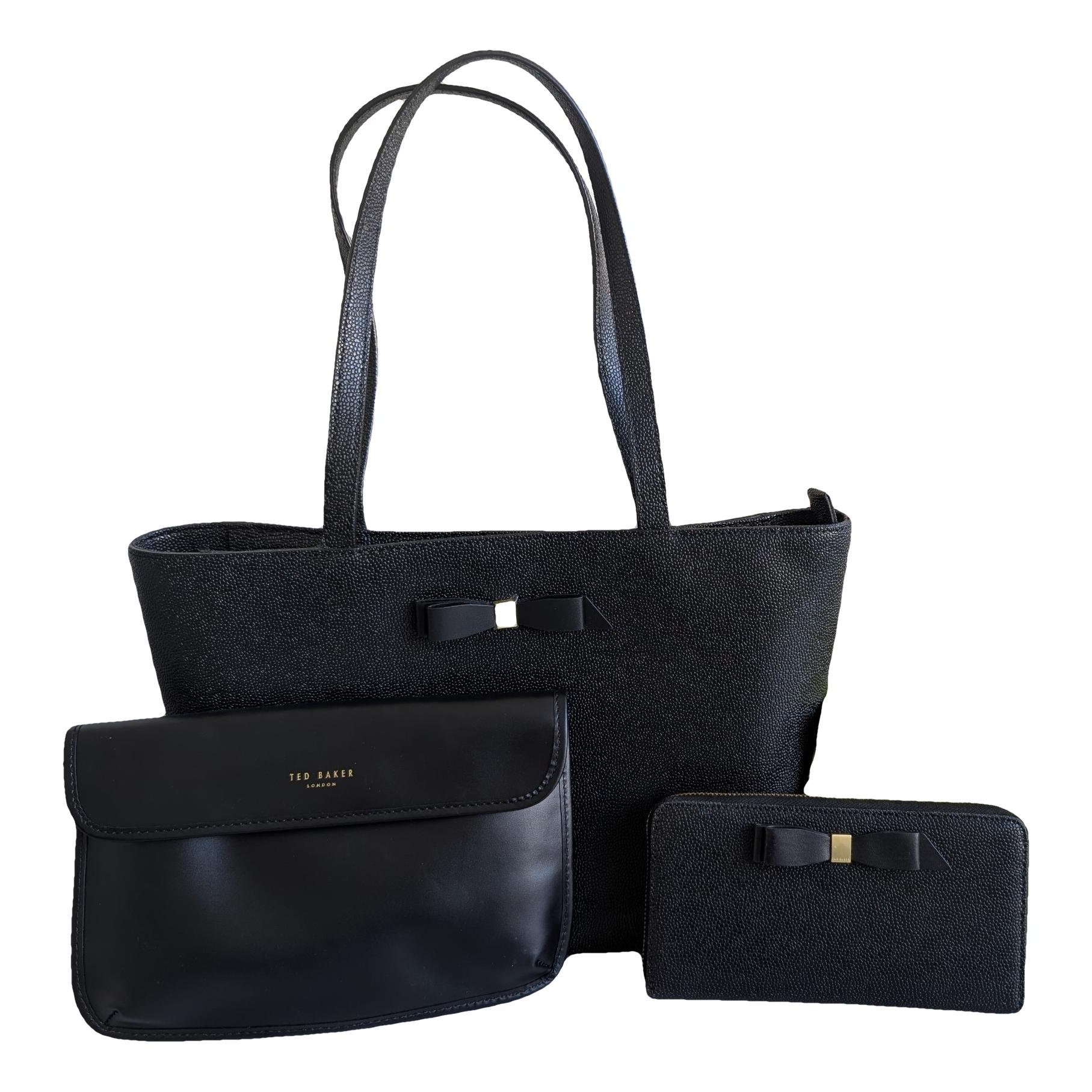 Leather tote